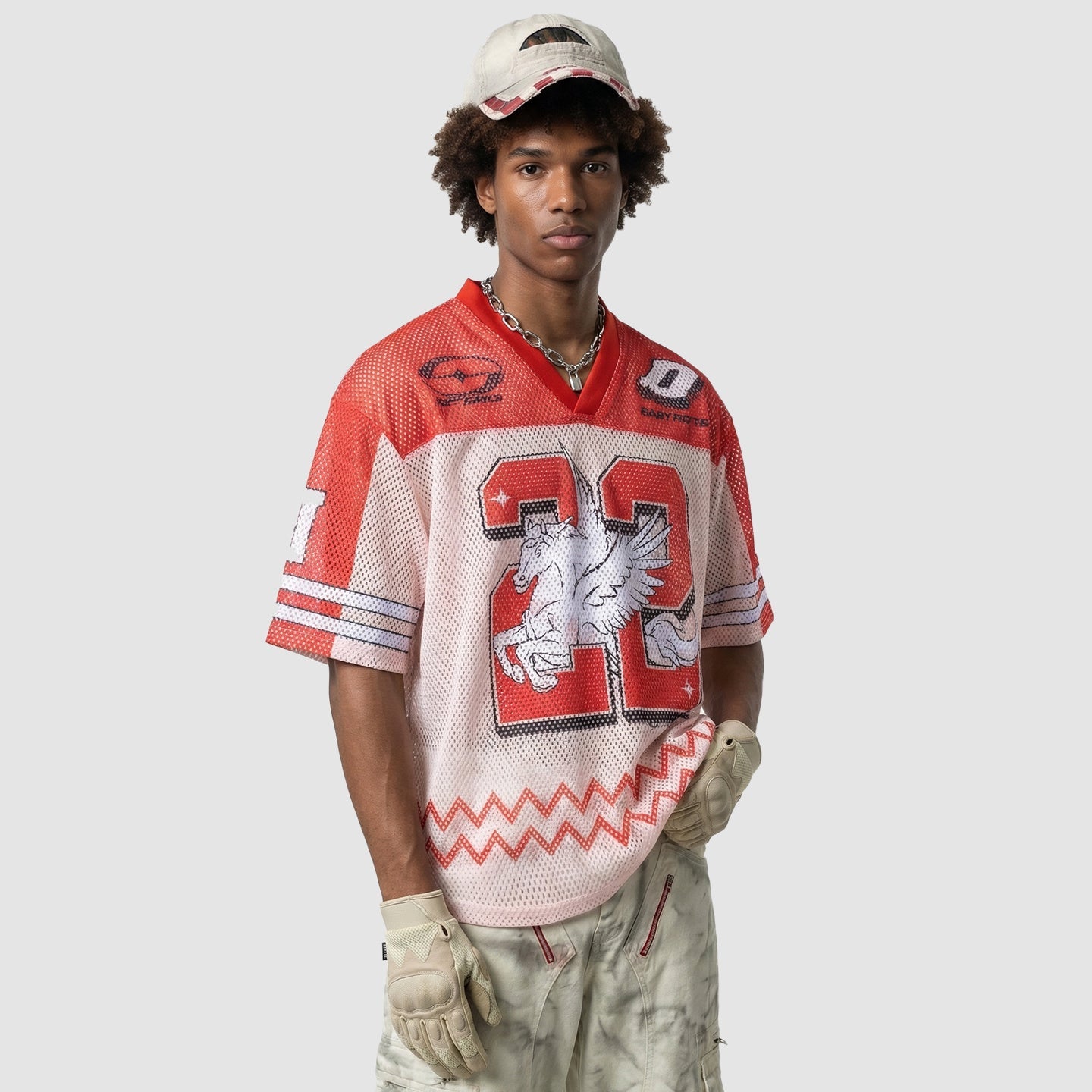 CapCabin “Noble Sun 22” Mesh Jersey T-Shirt