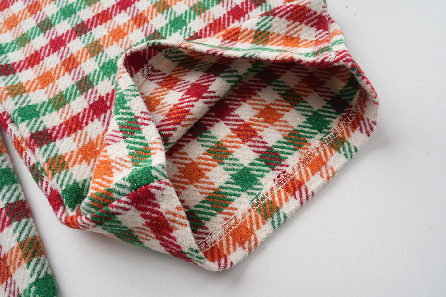 CapCabin Vintage Plaid Wide-Leg Pants