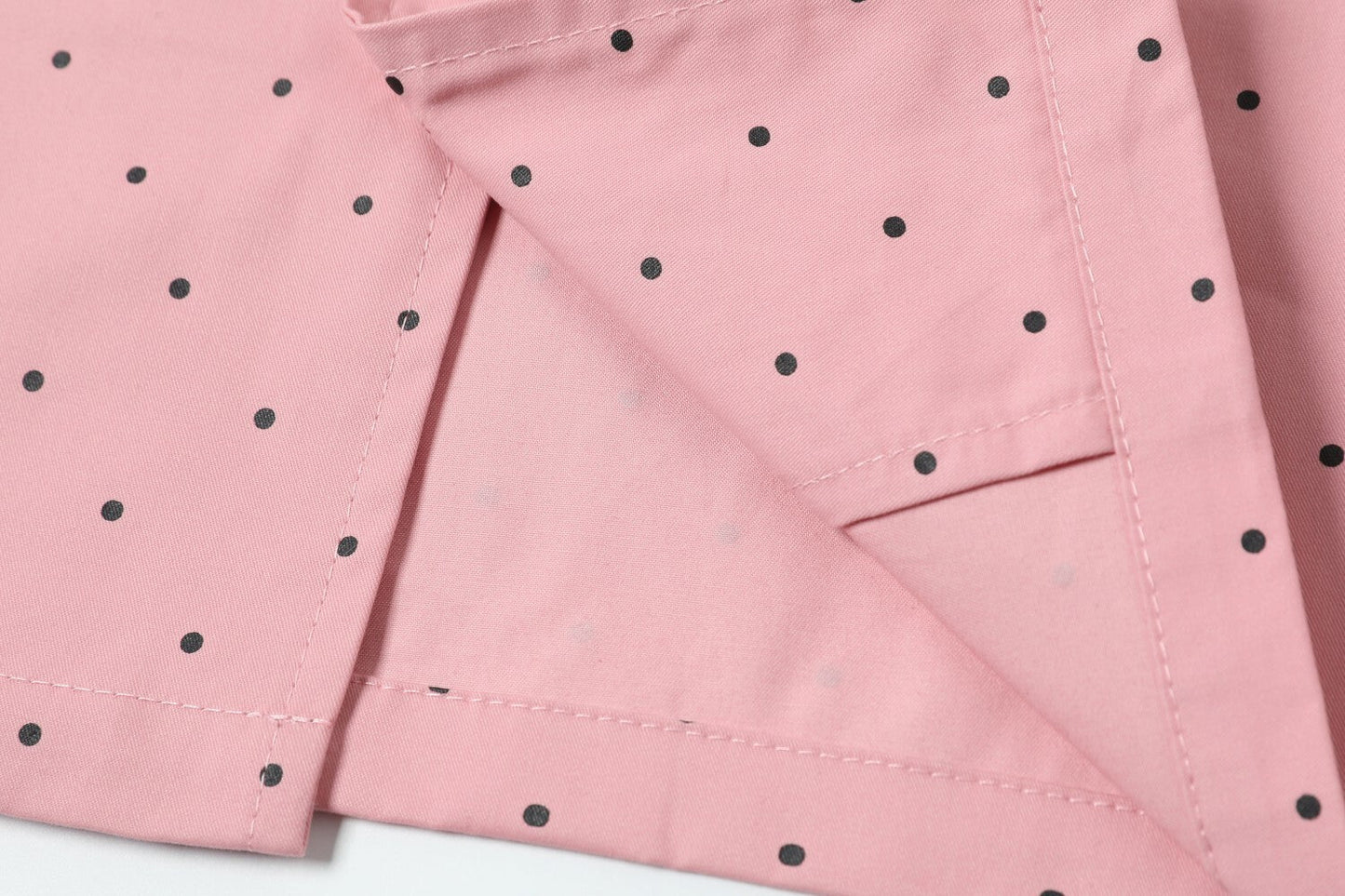 CapCabin Polka Cross Print Short Sleeve Shirt