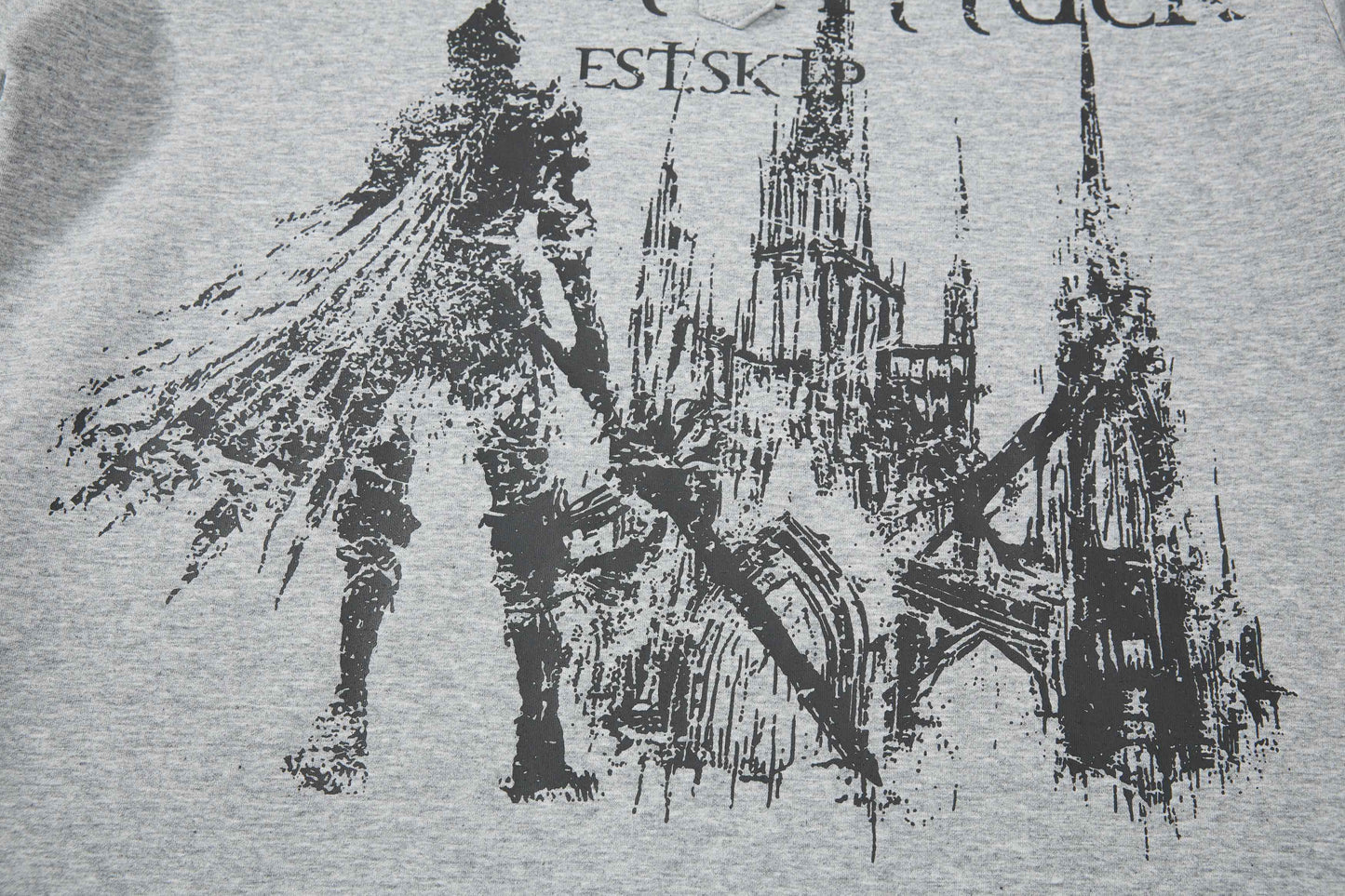 CapCabin “Knight Attack Graphic Polo Tee”