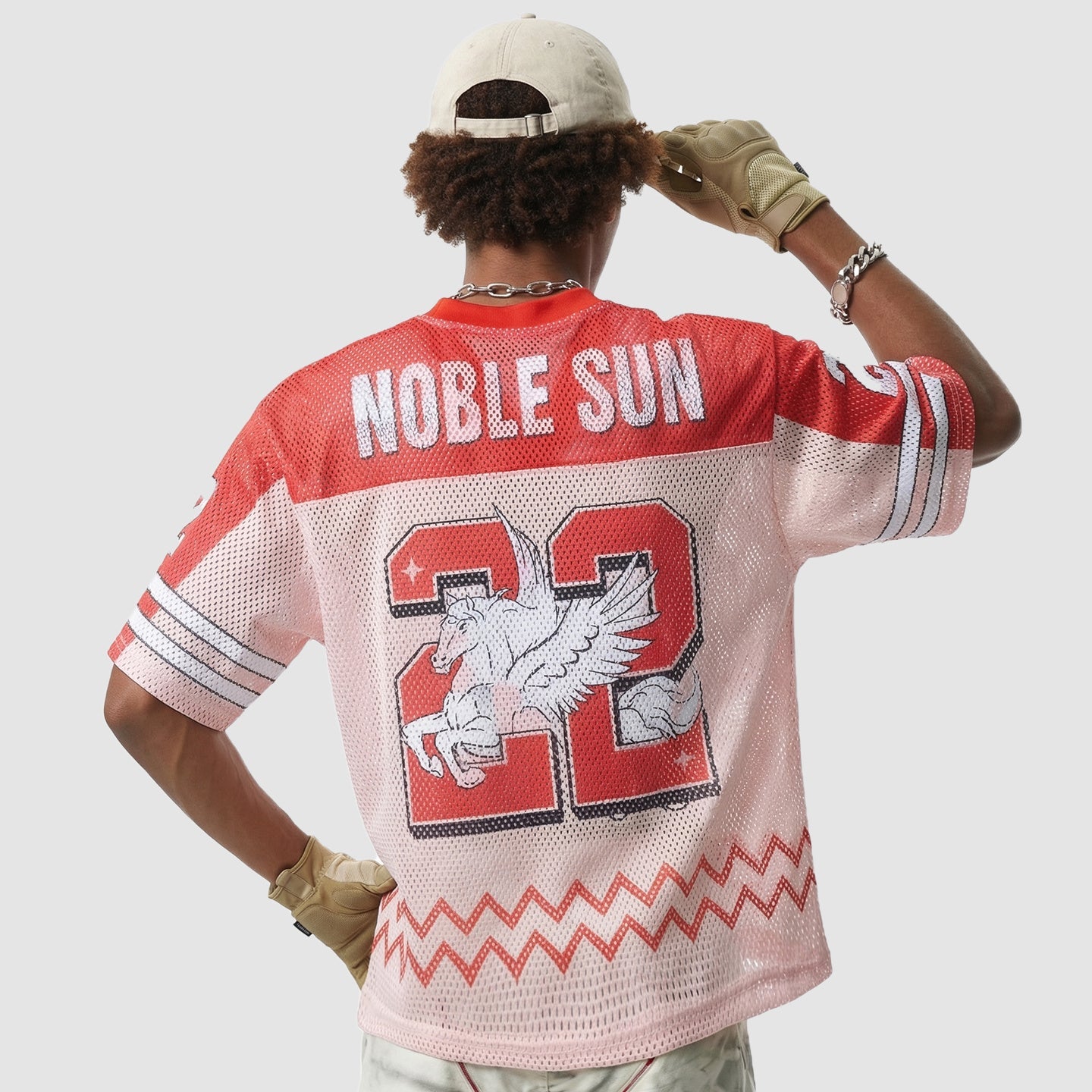 CapCabin “Noble Sun 22” Mesh Jersey T-Shirt