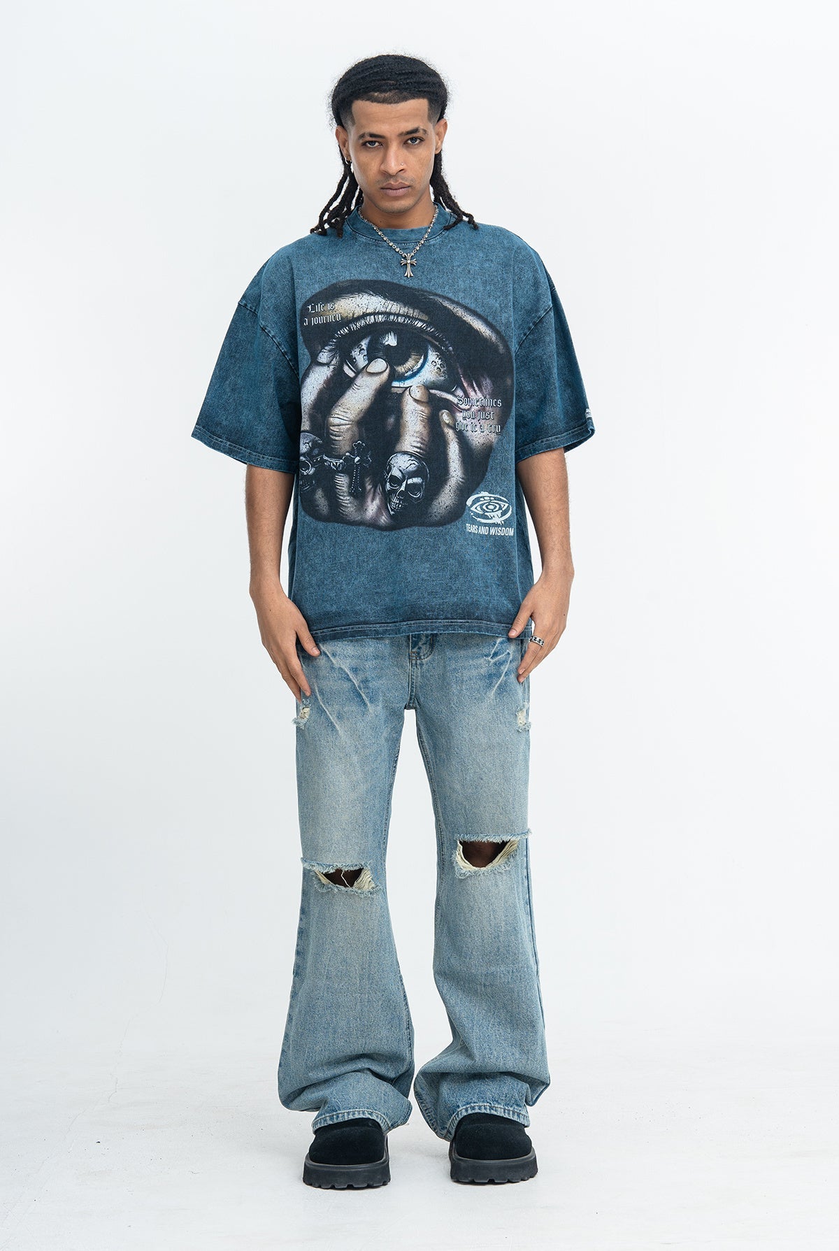 CapCabin “Tears & Wisdom” Graphic Tee