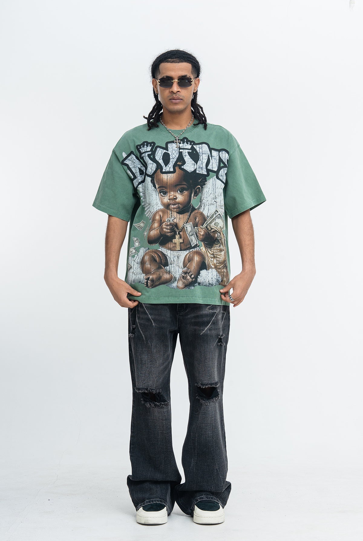 CapCabin “Divine Baby” Graphic Tee