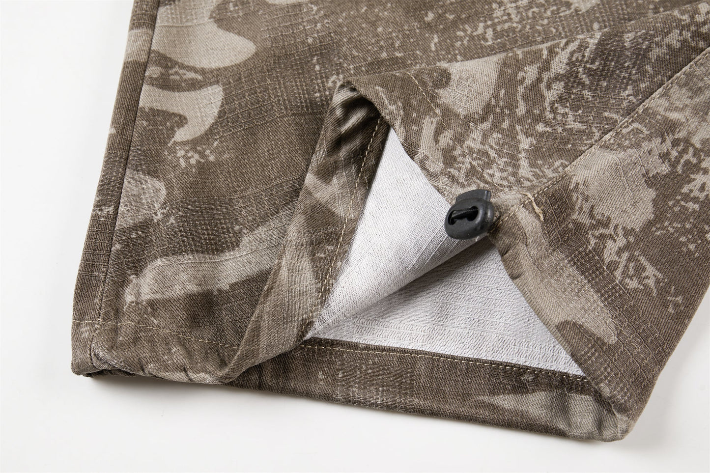 CapCabin Camo Wide-Leg Sweatpants