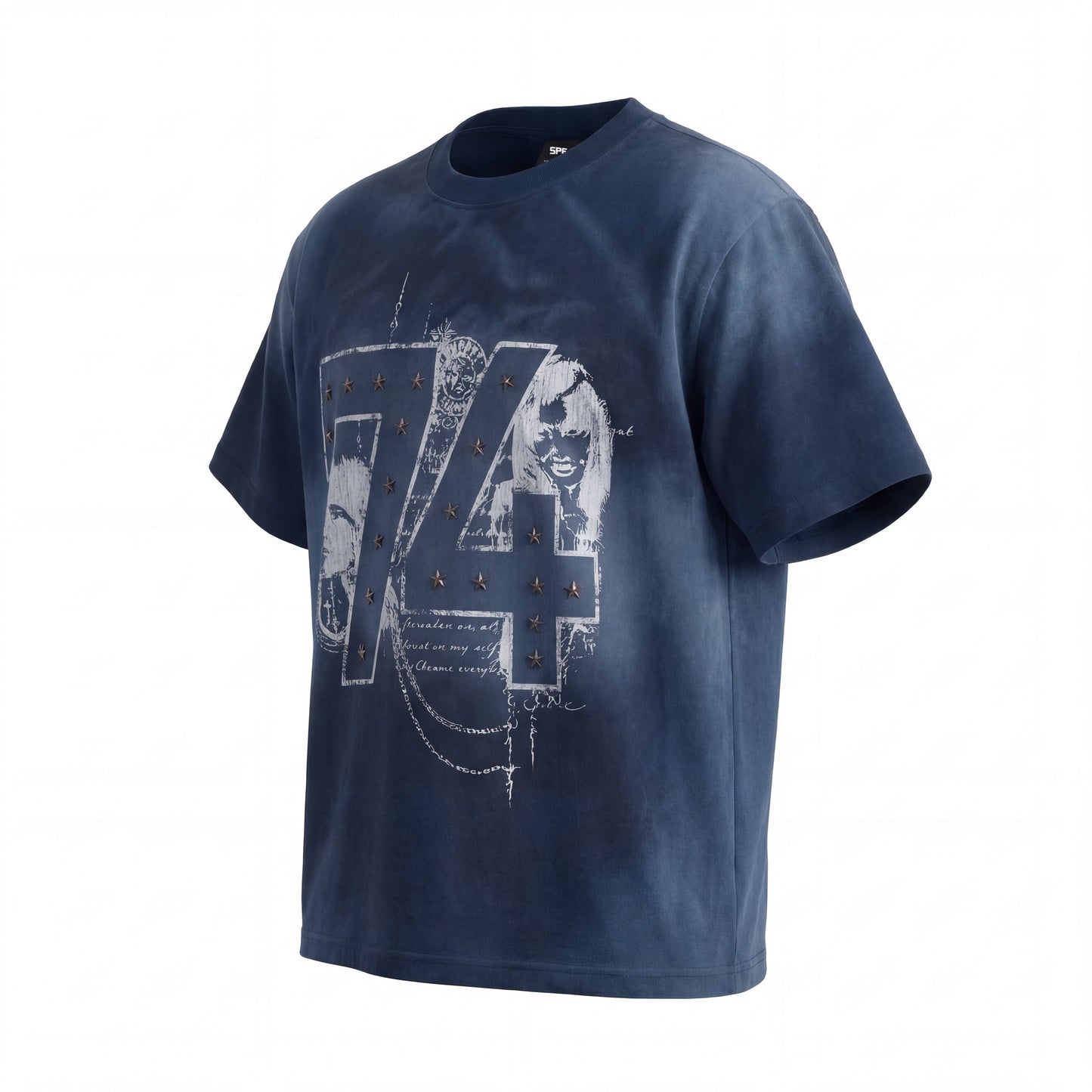 CapCabin “74 Star Distressed Graphic Tee”