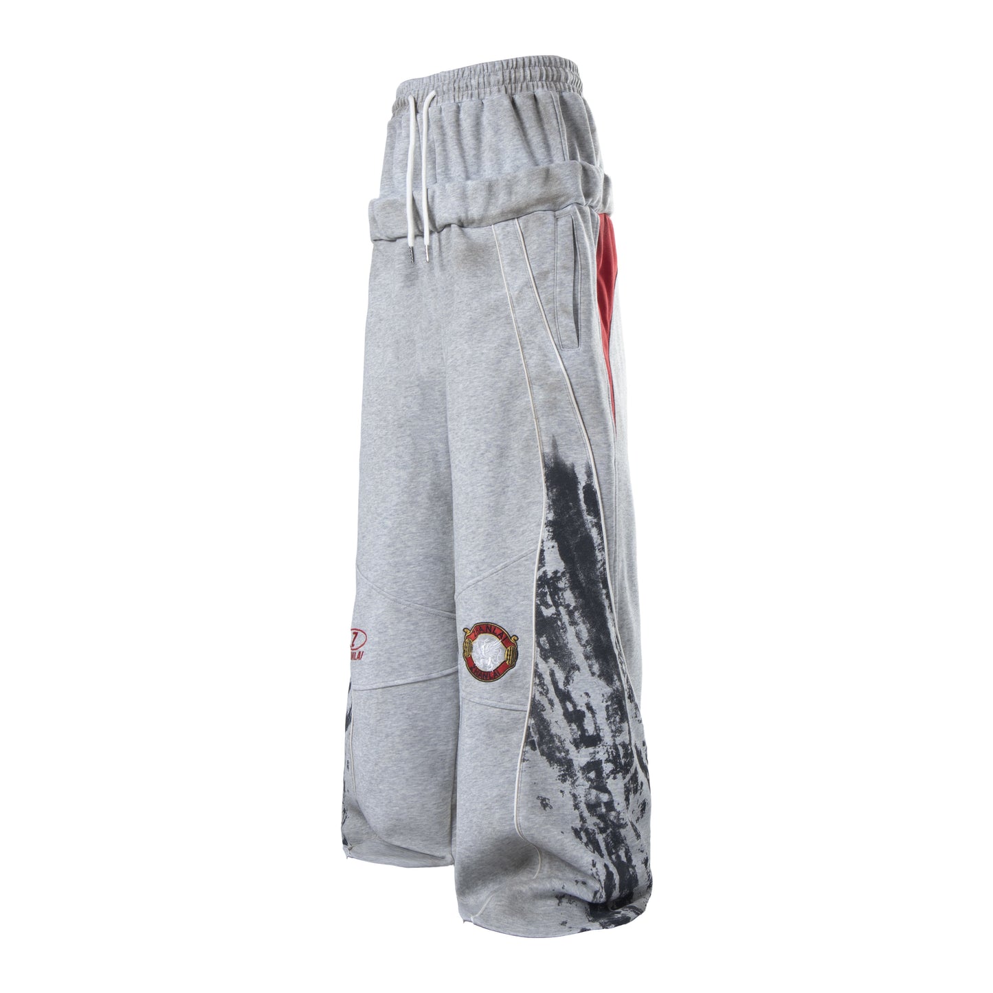 CapCabin Tech Panel Wide-Leg Sweatpants