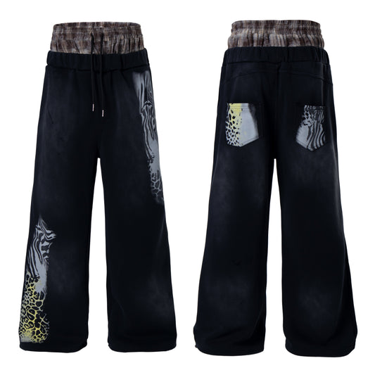 CapCabin Wild Fusion Graphic Sweatpants