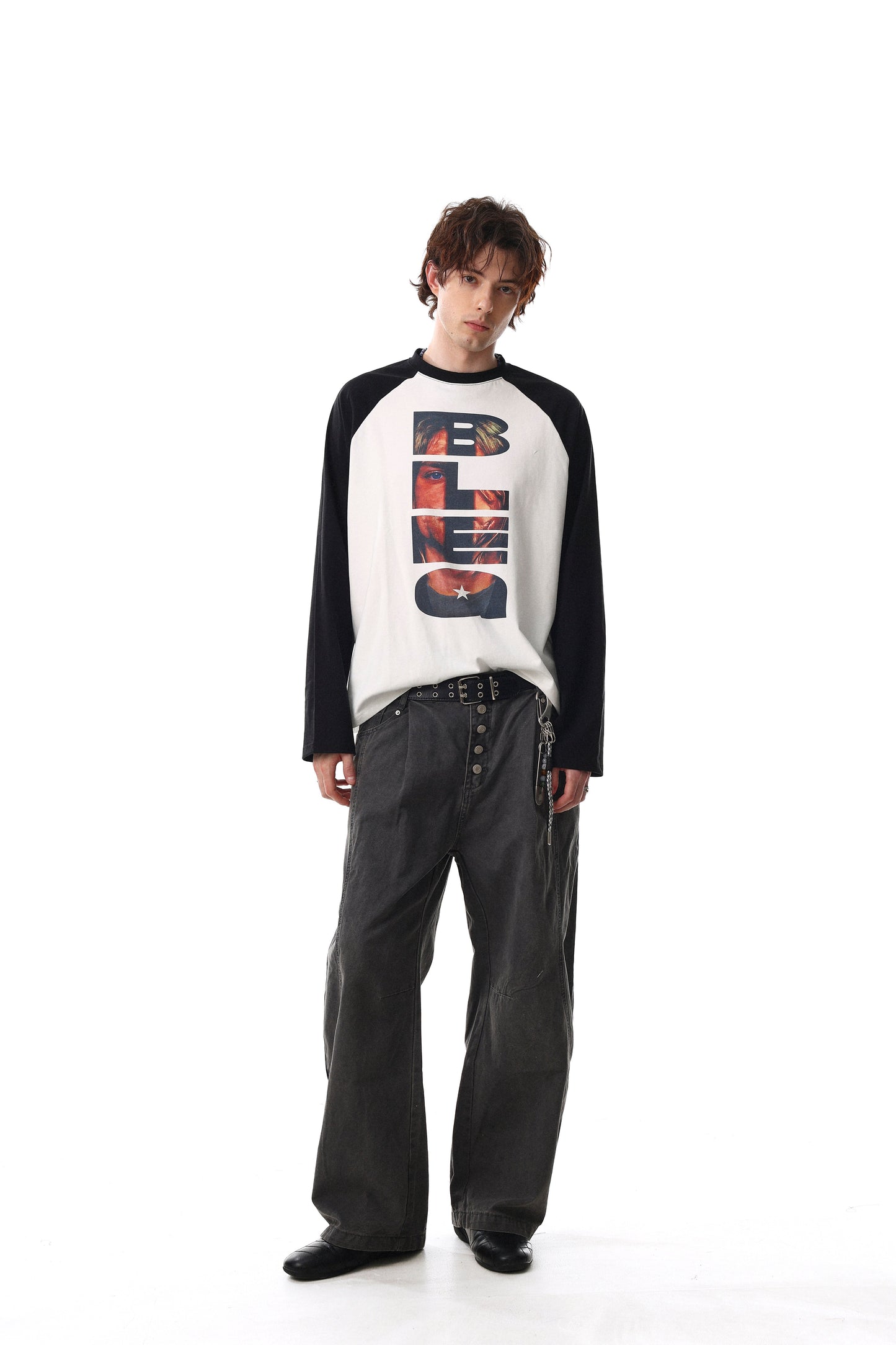 CapCabin Graphic Raglan Long Sleeve Tee