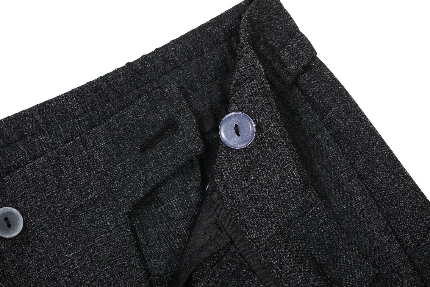 CapCabin “Minimal Pleated Wide-Leg Pants”