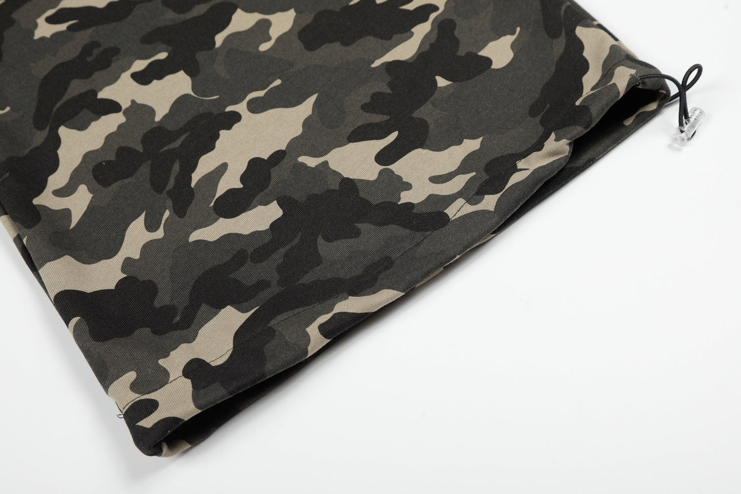 CapCabin Graphic Camo Wide-Leg Sweatpants