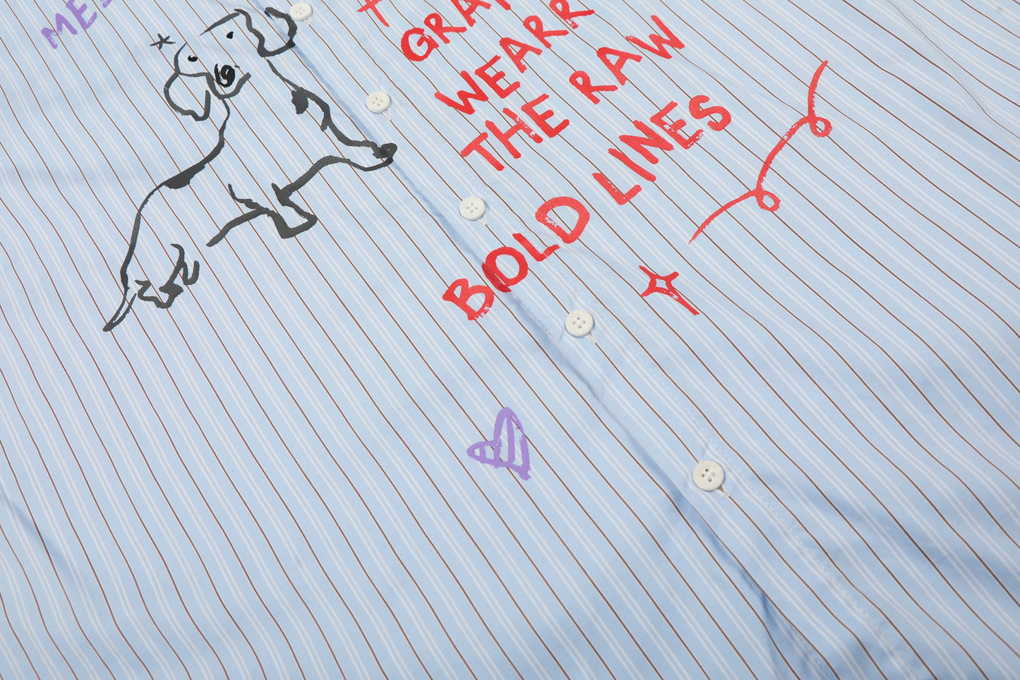 CapCabin Handwritten Stripe Shirt