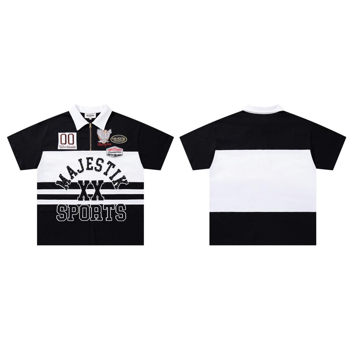 Majestik Vintage Sports Polo Shirt