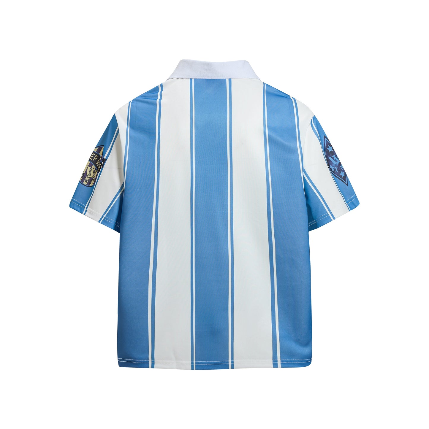 CapCabin “Retro Stripe Football Polo”