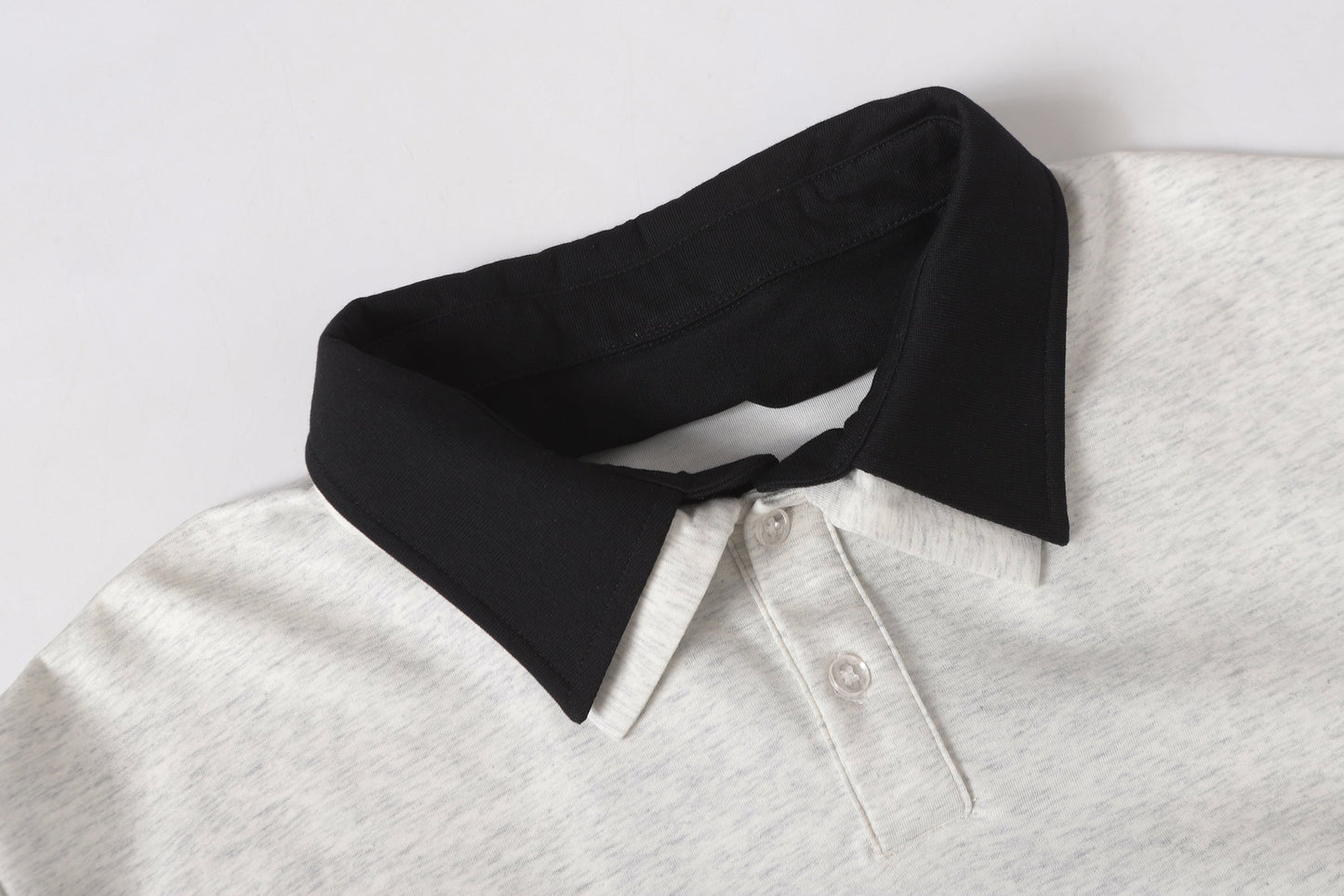 CapCabin Layered Polo Long Sleeve Tee