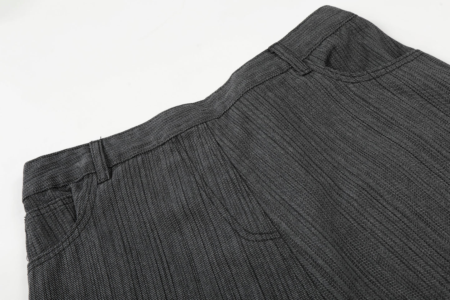 CapCabin Textured Wide-Leg Utility Pants