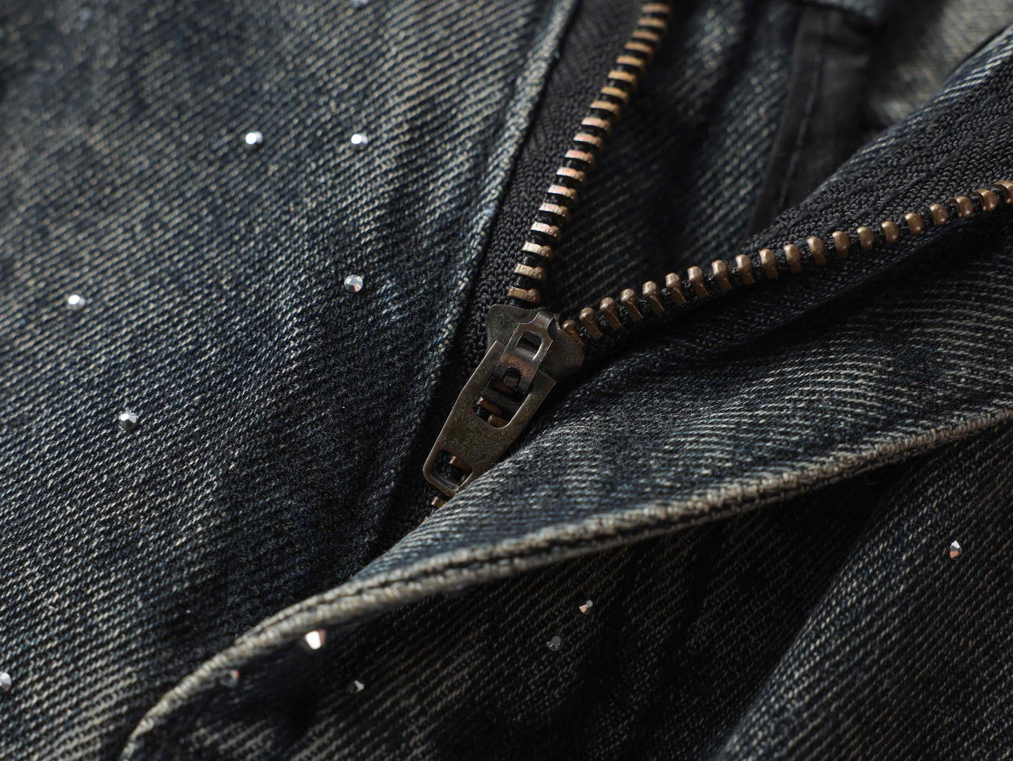 CapCabin Starfade Wide-Leg Denim Pants