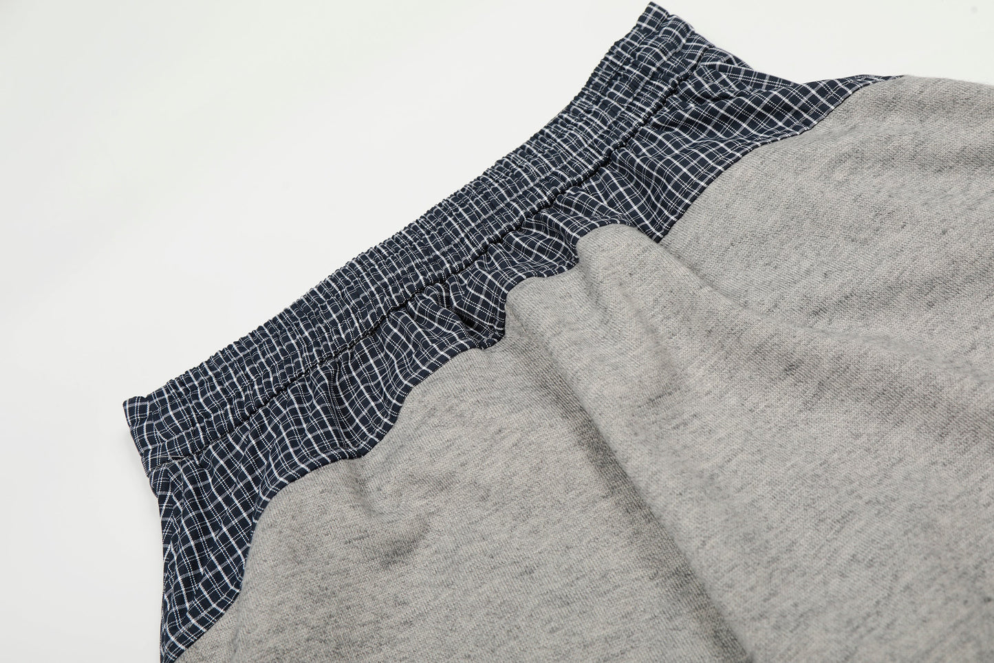 CapCabin Layered Waist Wide-Leg Mesh Pants