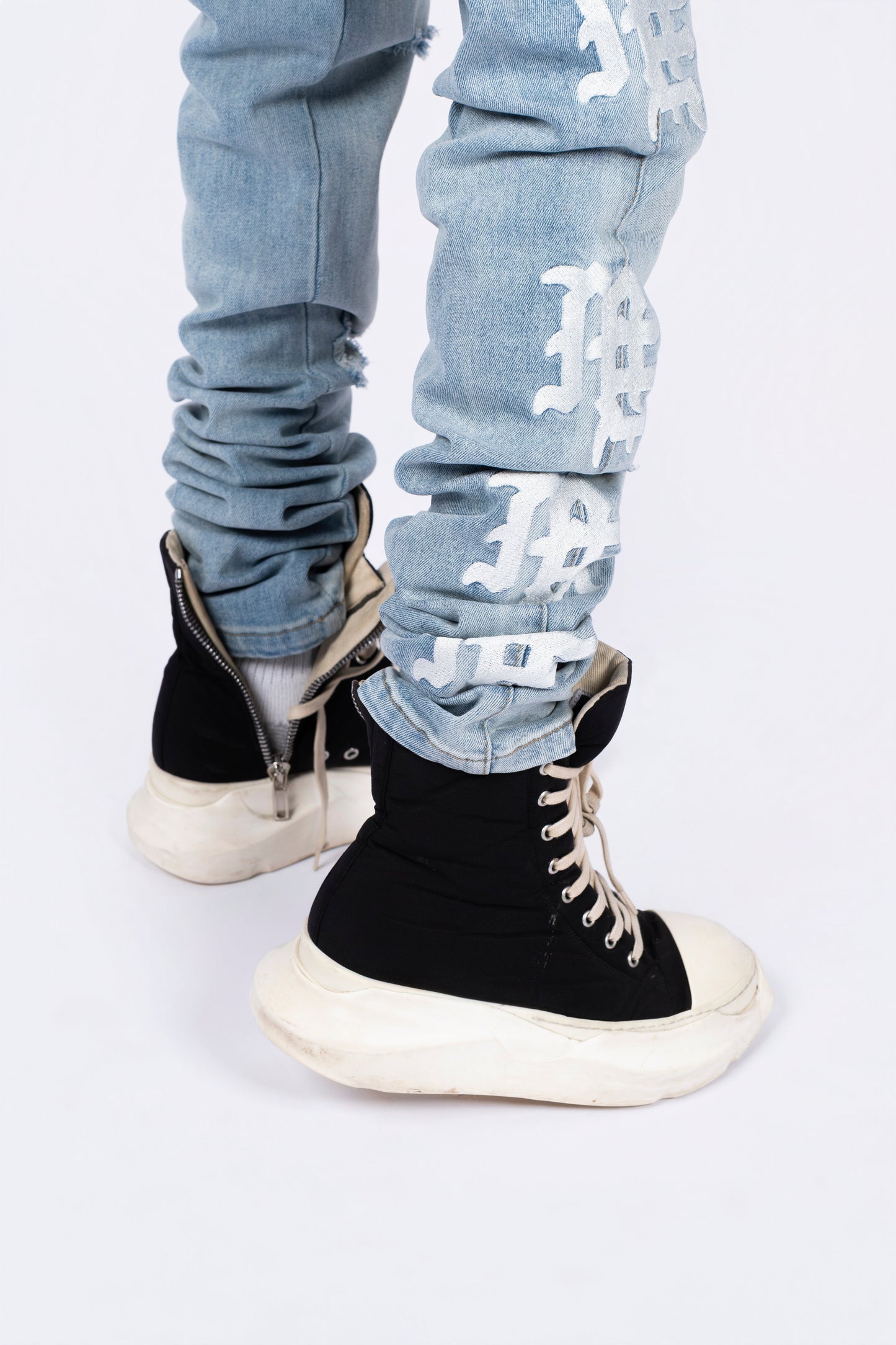 ‘Sea’ Monogram Denim