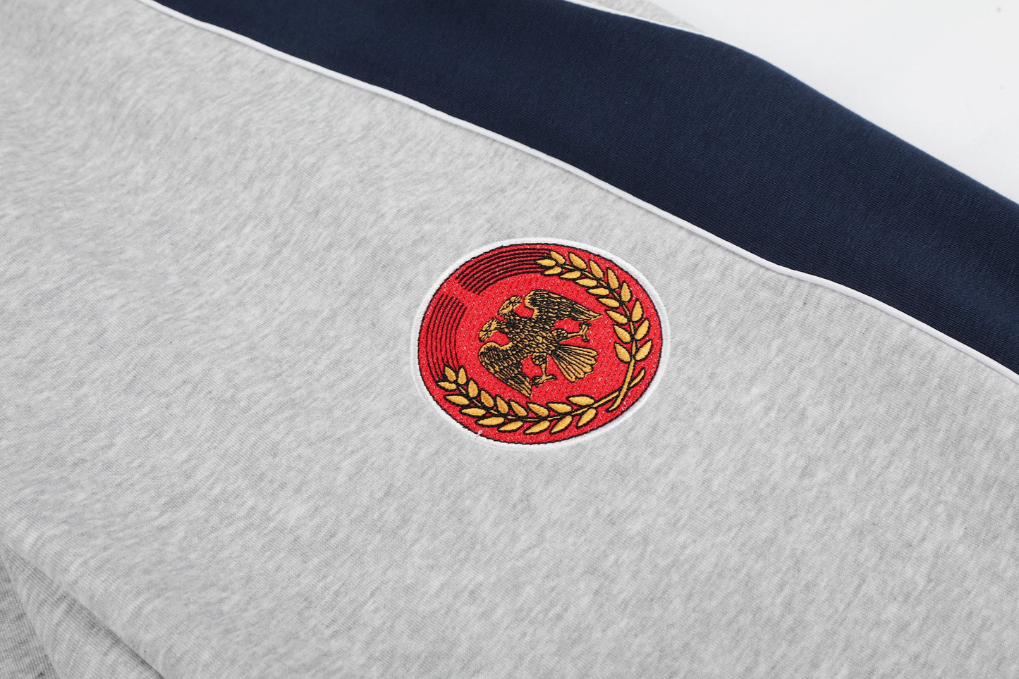 CapCabin Retro Crest Panel Sweatpants