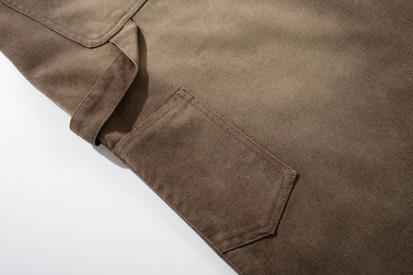 CapCabin Vintage Utility Wide-Leg Pants