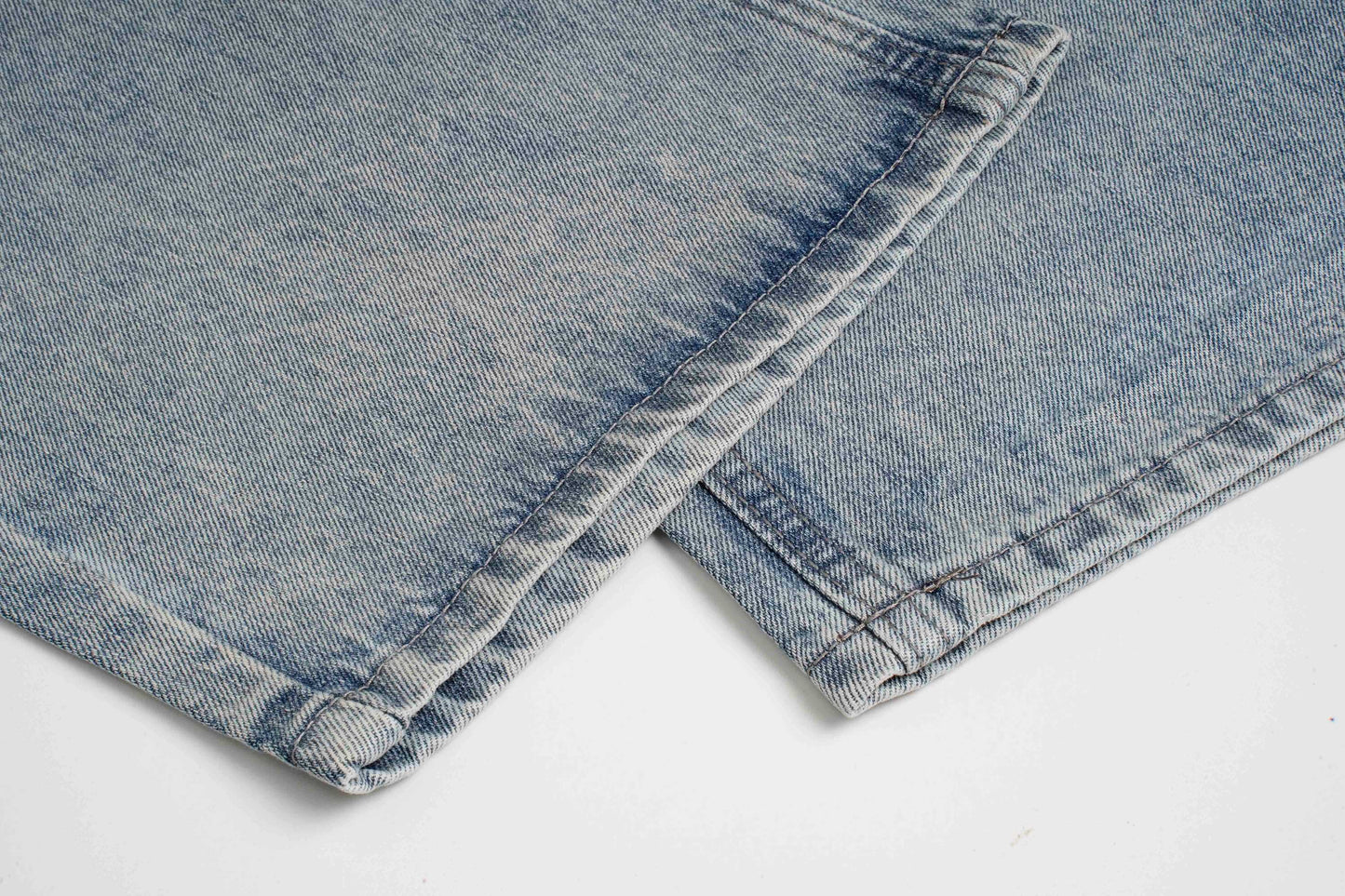 CapCabin “Stardust Washed Wide-Leg Jeans”