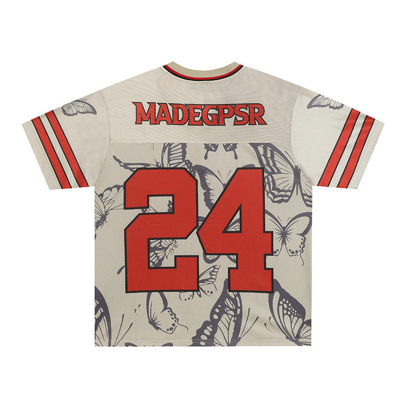 CapCabin Butterfly Graphic Performance Jersey