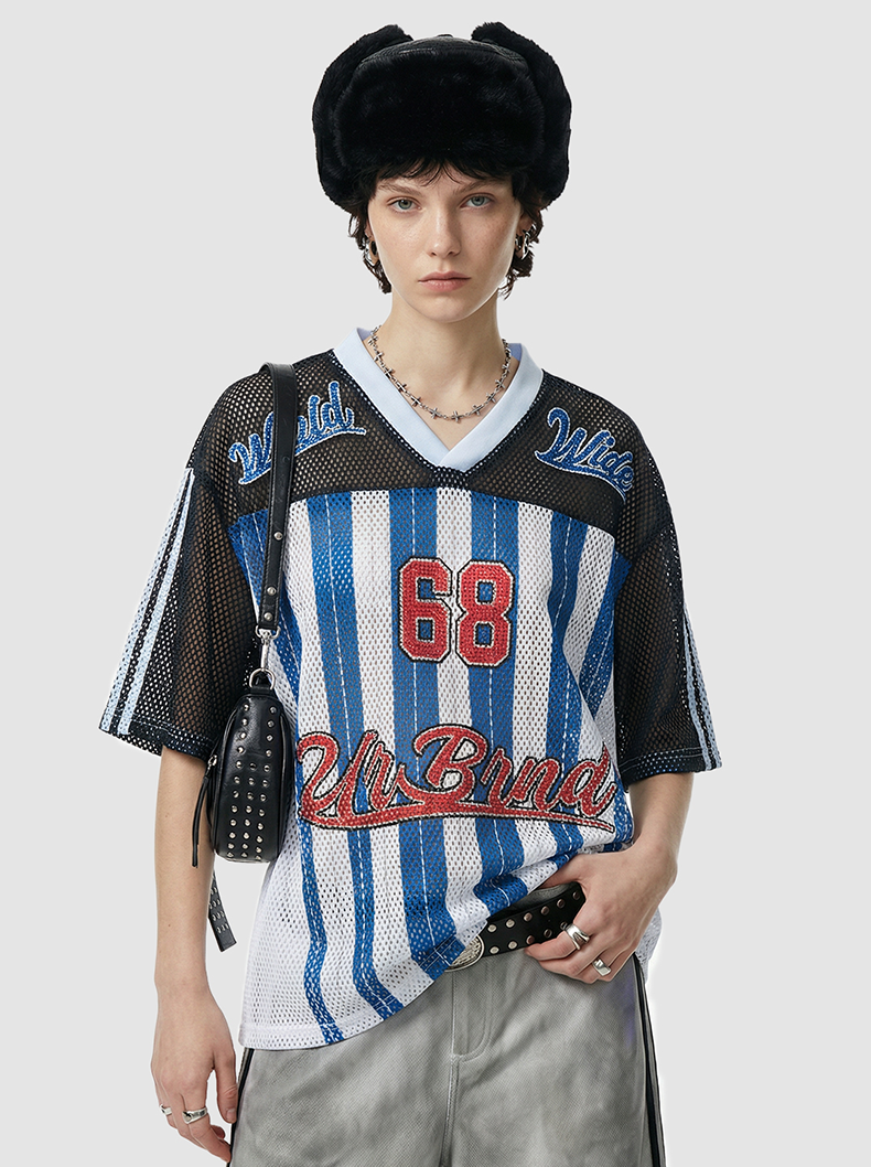 CapCabin “Athletics 68” Mesh Jersey T-Shirt