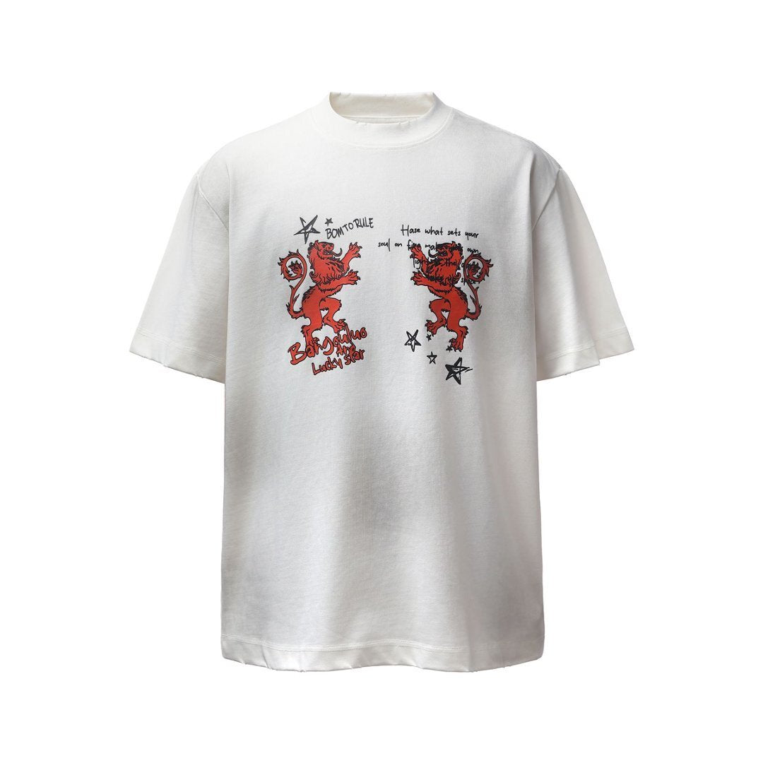 CapCabin Vintage Crest Graphic T-Shirt