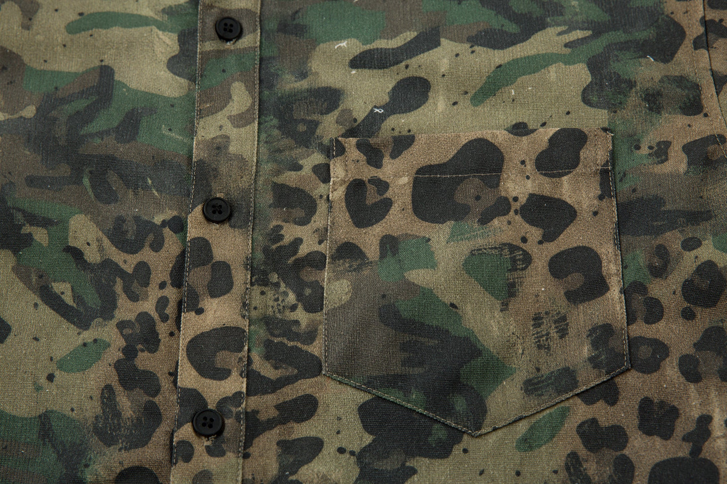 CapCabin Camo-Leopard Hybrid Utility Shirt