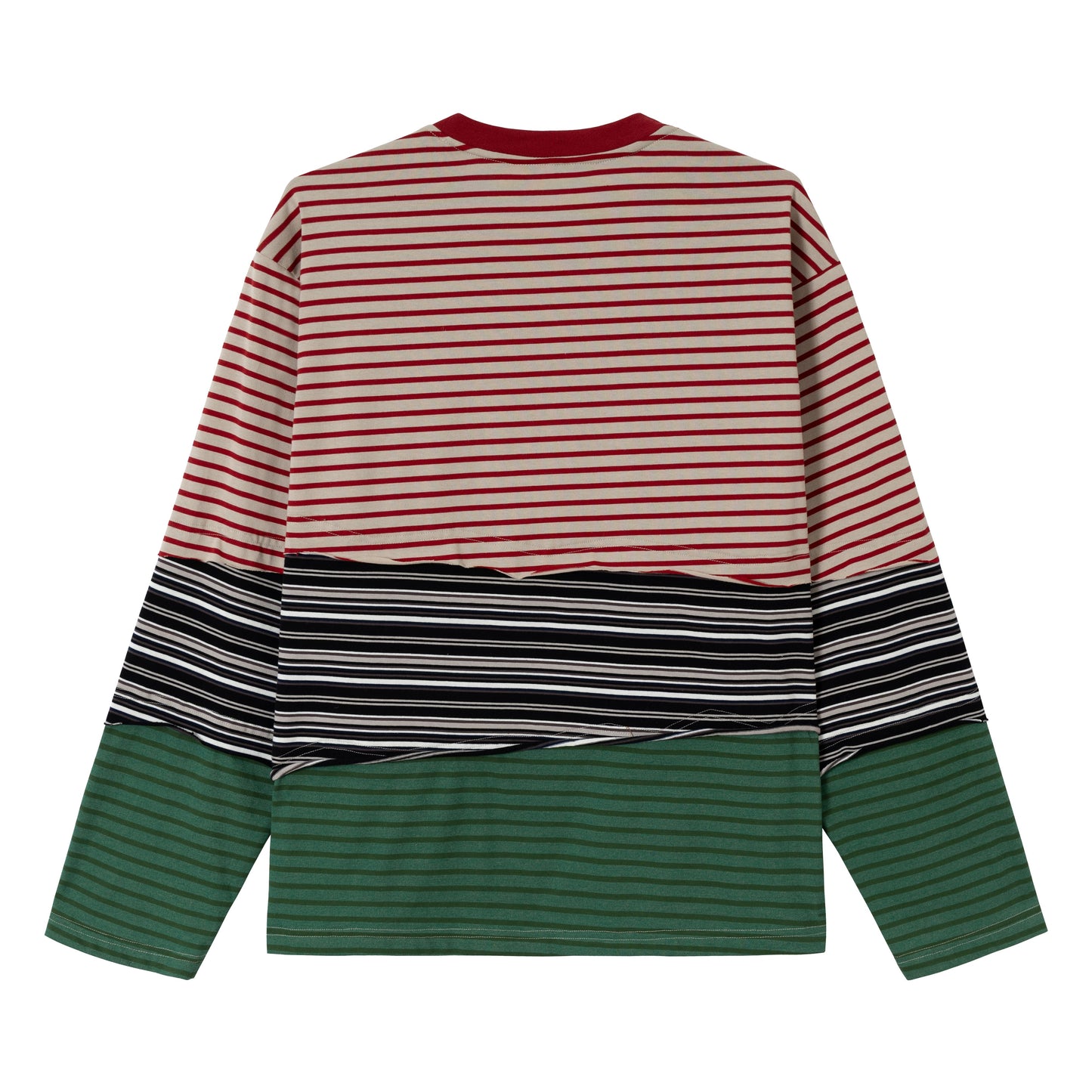 CapCabin Striped Long Sleeve Tee