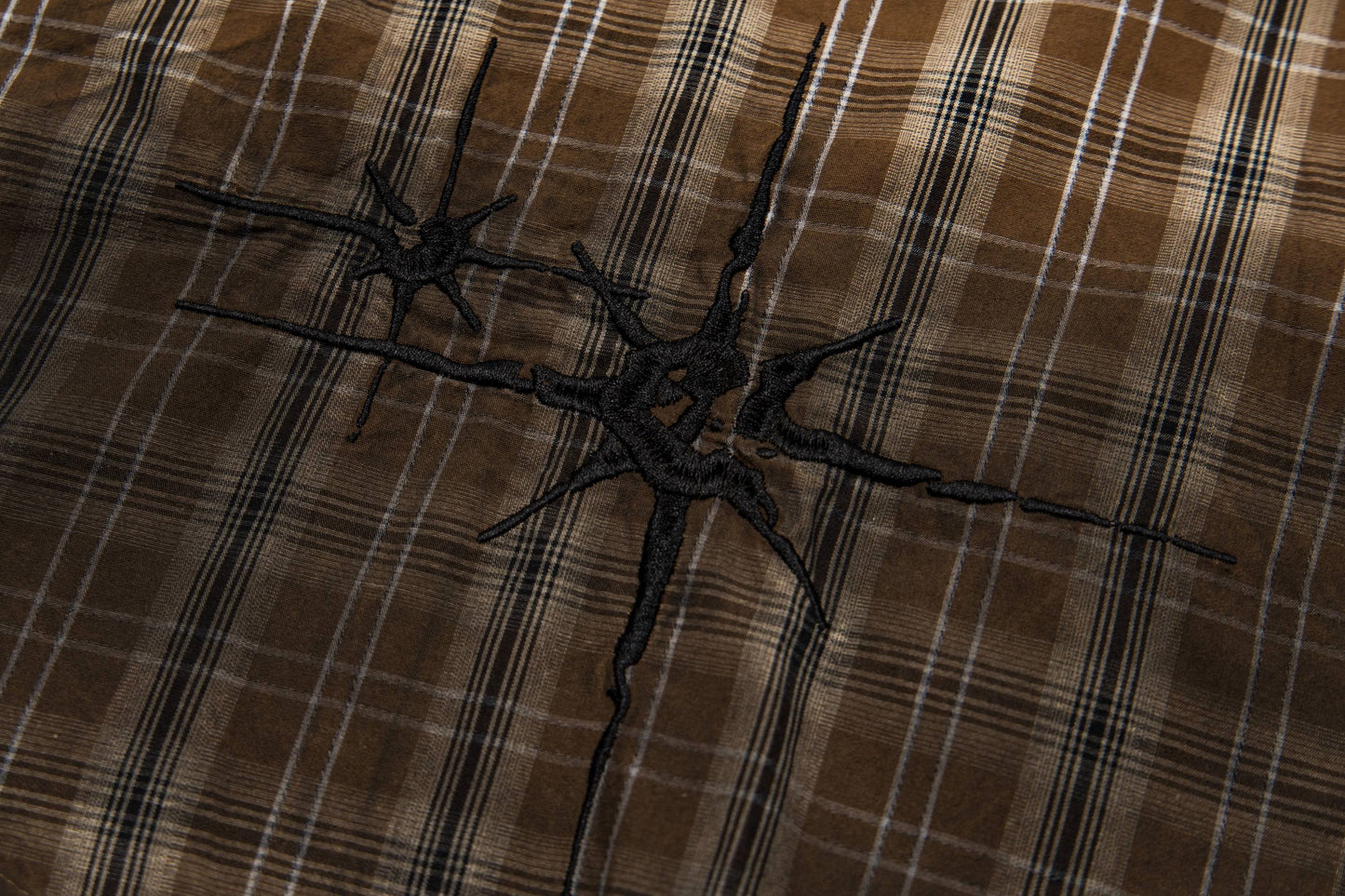 CapCabin Vintage Plaid Graphic Shirt