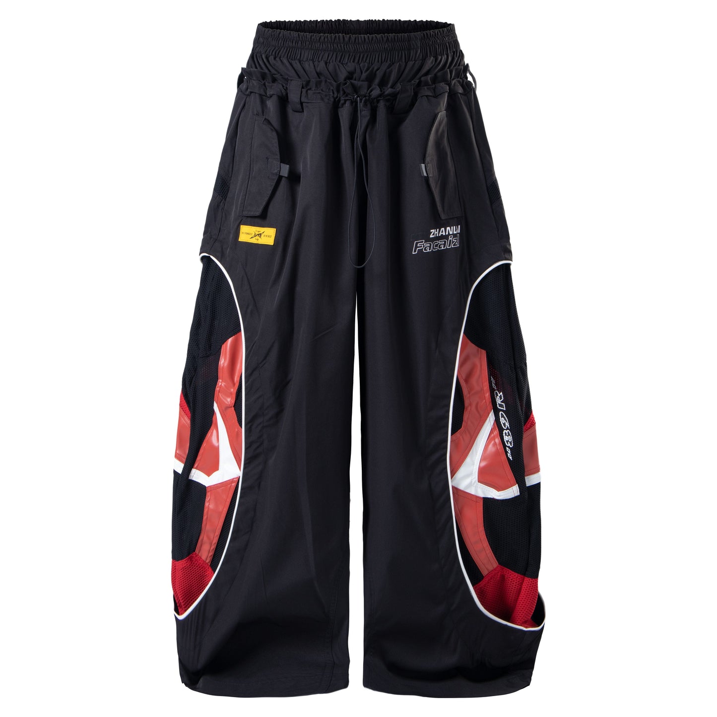 CapCabin Tech Panel Wide-Leg Pants