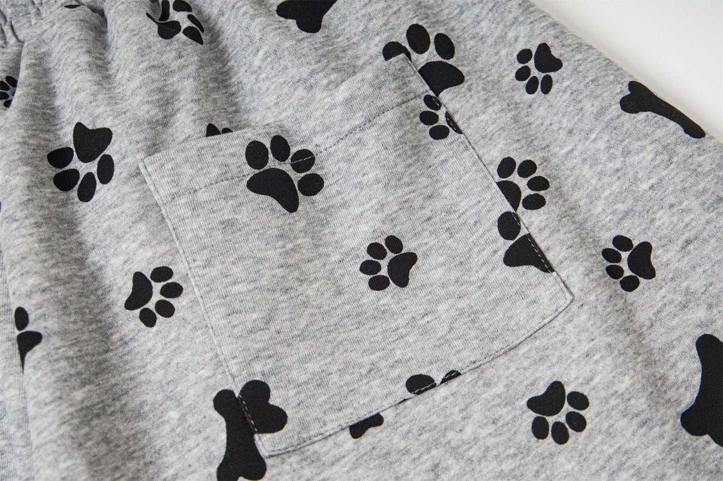 CapCabin Paw Print Lounge Pants
