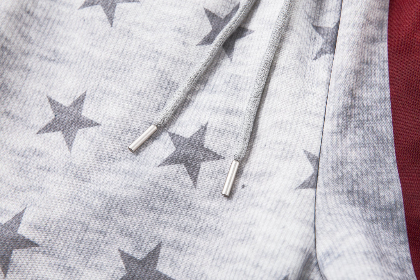 CapCabin Star Stripe Wide-Leg Sweatpants