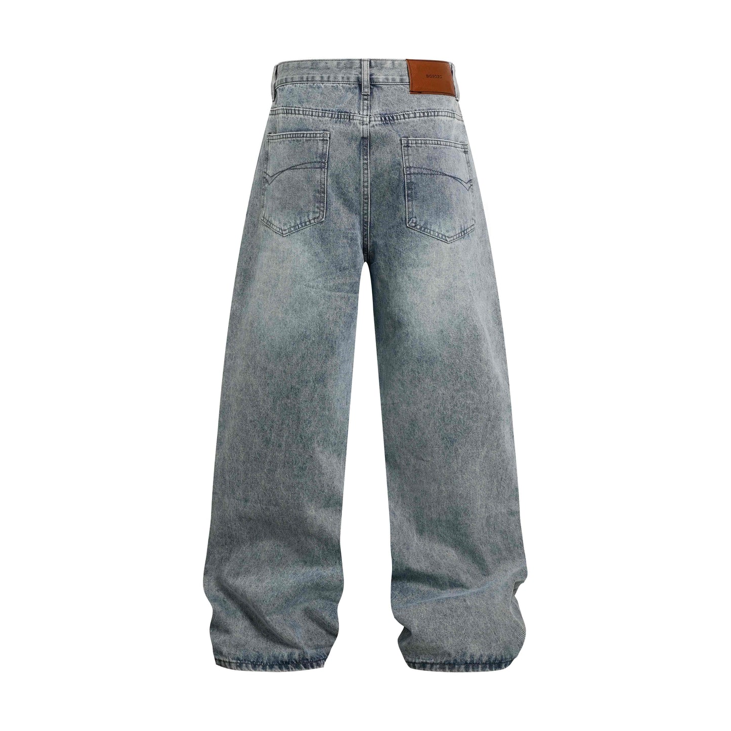 CapCabin “Stardust Washed Wide-Leg Jeans”