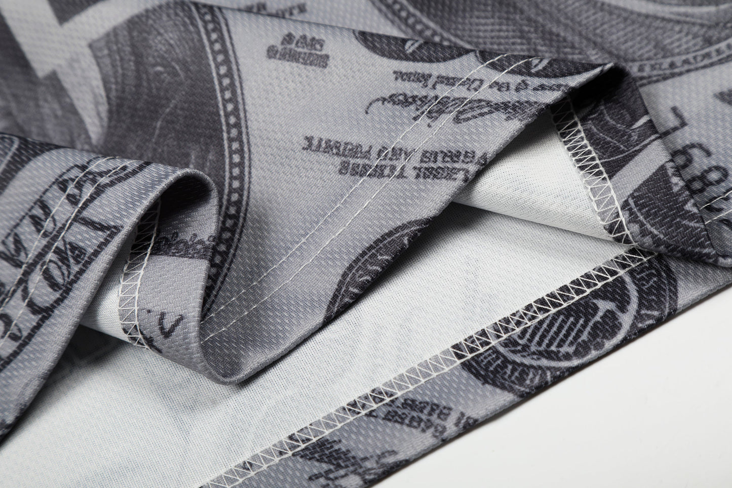 CapCabin Dollar Print Mesh Jersey