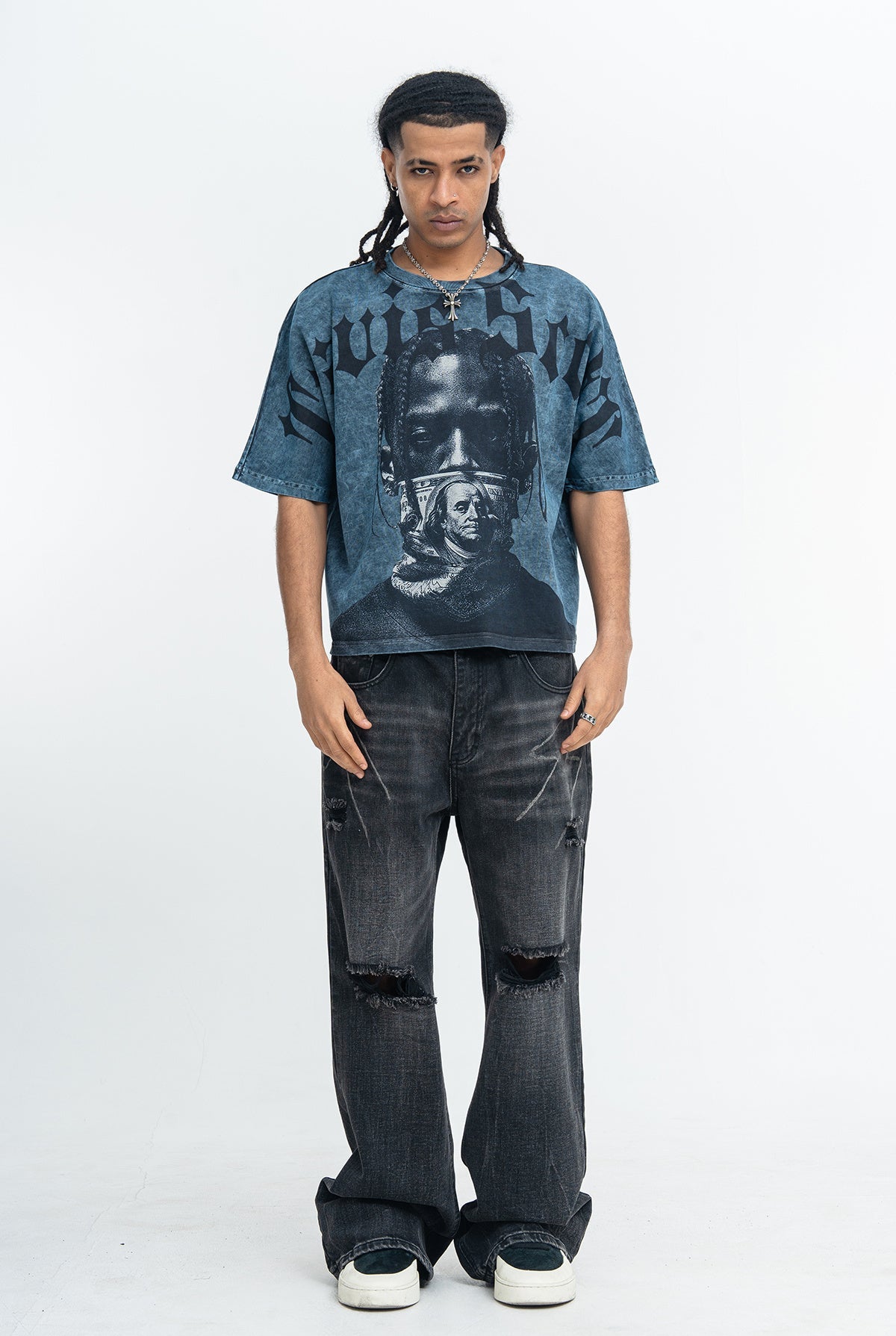 CapCabin “Silent Wealth” Graphic Tee