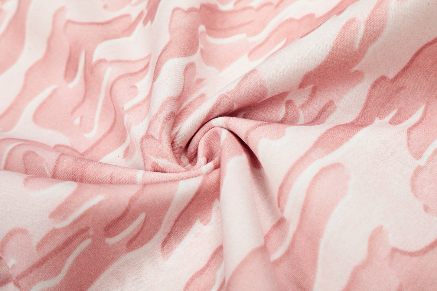 CapCabin Pink Camo Wide-Leg Sweatpants