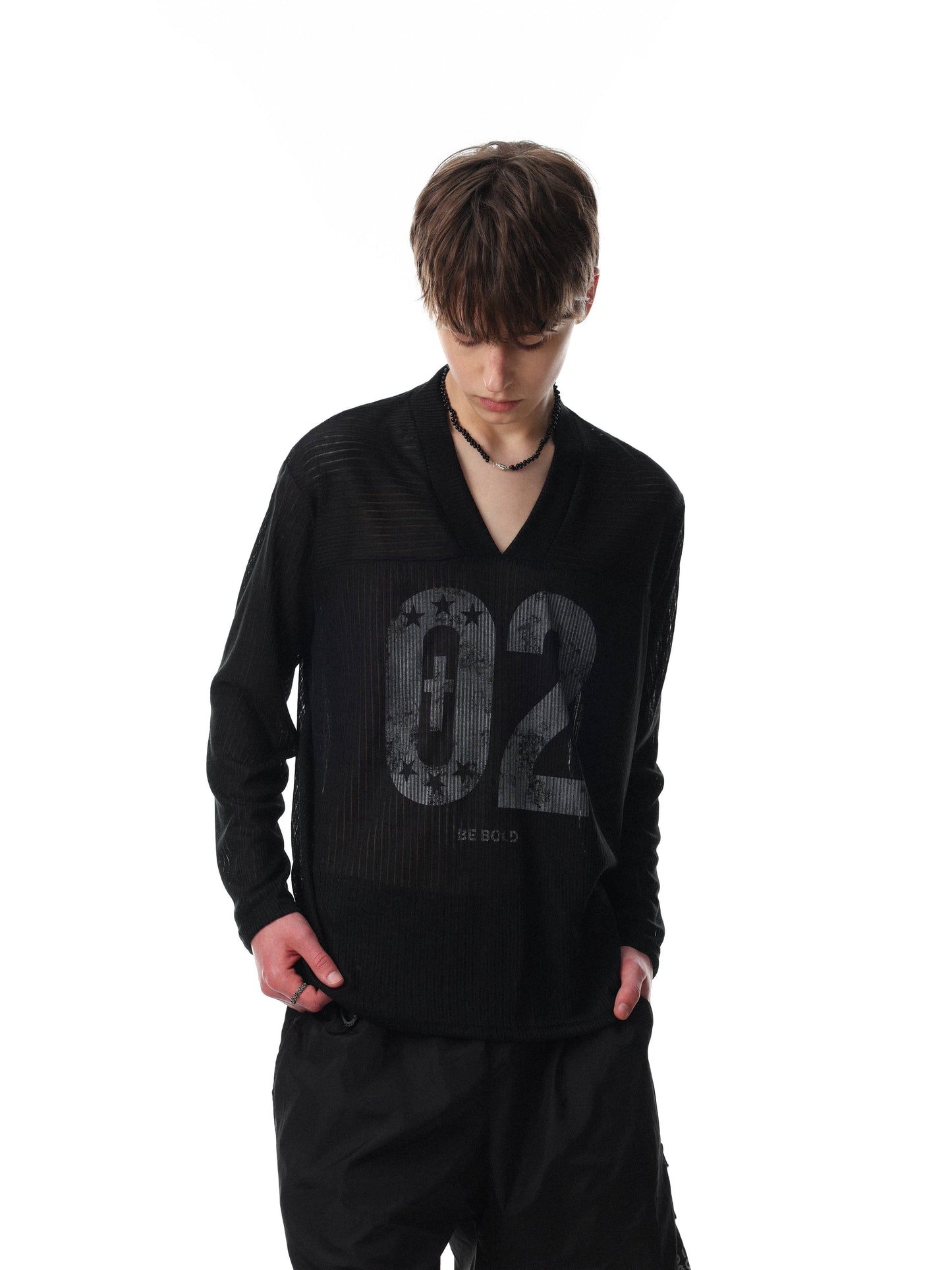 CapCabin “02 Varsity V-Neck Tee”