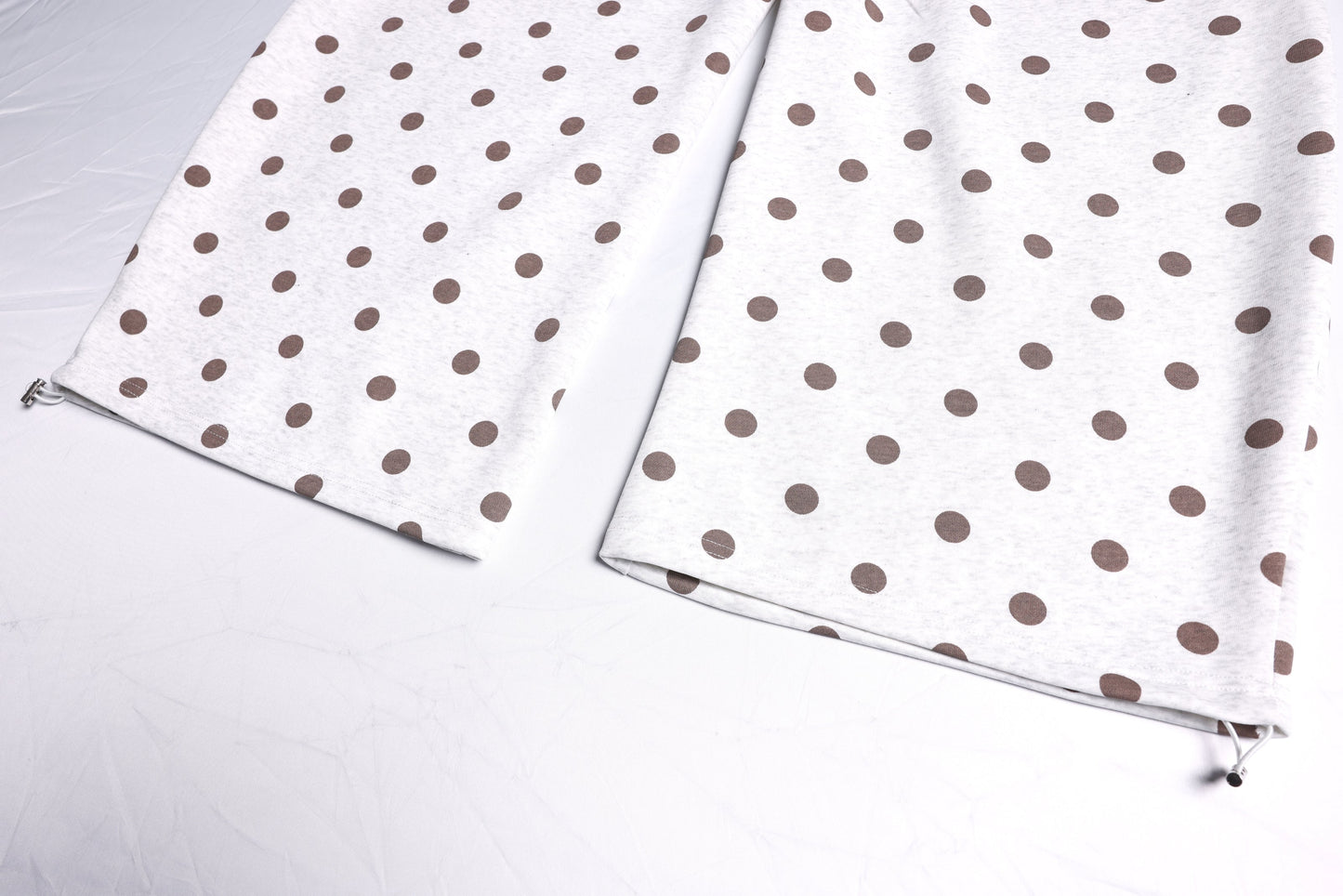 CapCabin Graphic Polka Dot Wide-Leg Pants
