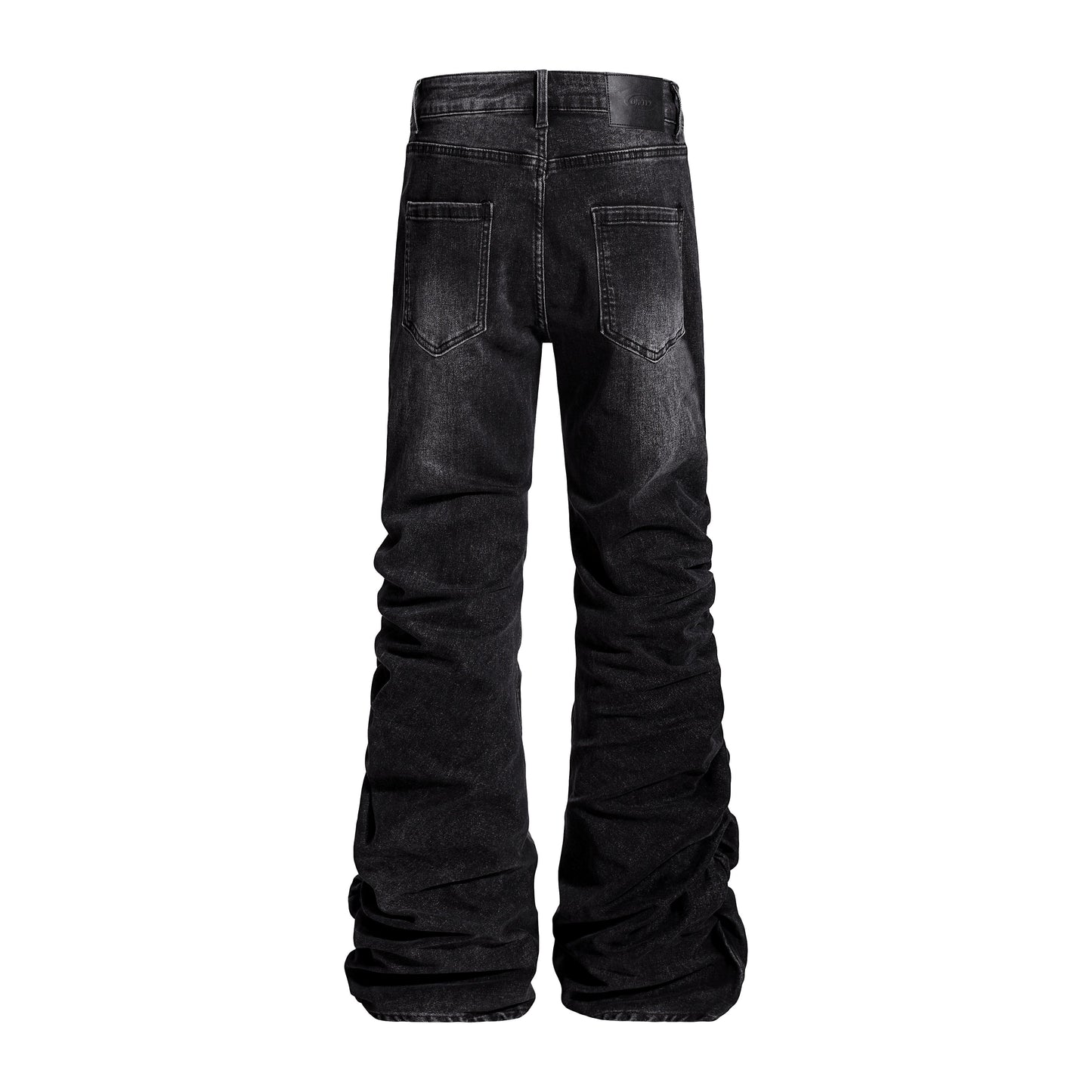 CapCabin Stacked Washed Denim Pants