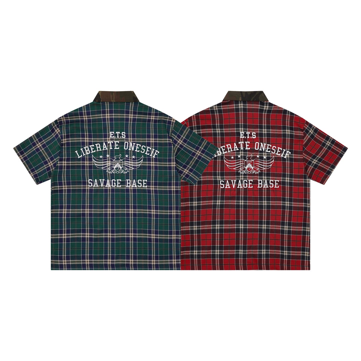CapCabin “Savage Base” Plaid Shirt