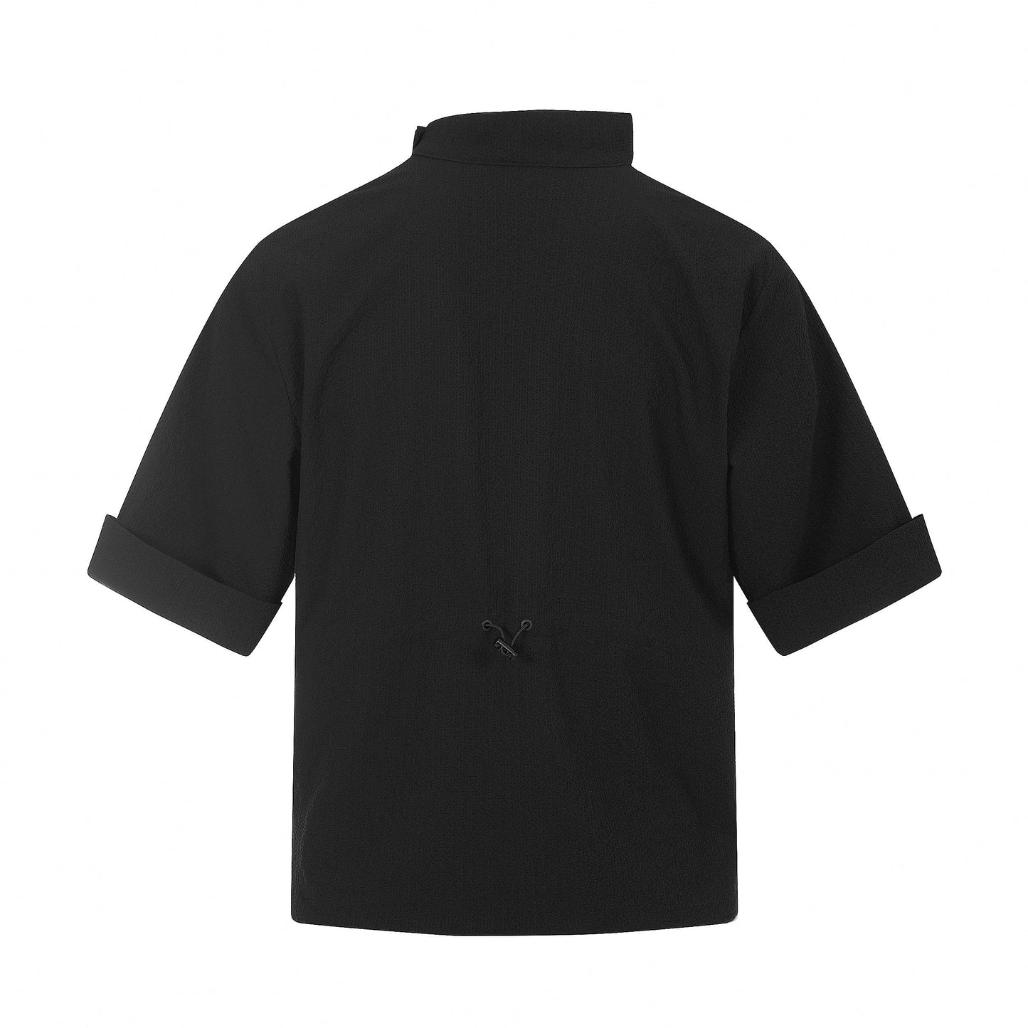 CapCabin “Asymmetrical Stand-Collar Shirt”