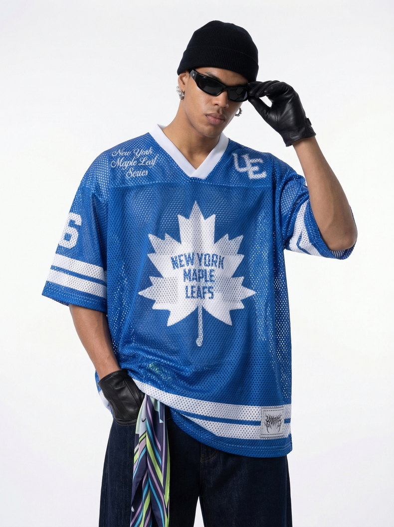 CapCabin “Maple 26” Mesh Jersey T-Shirt