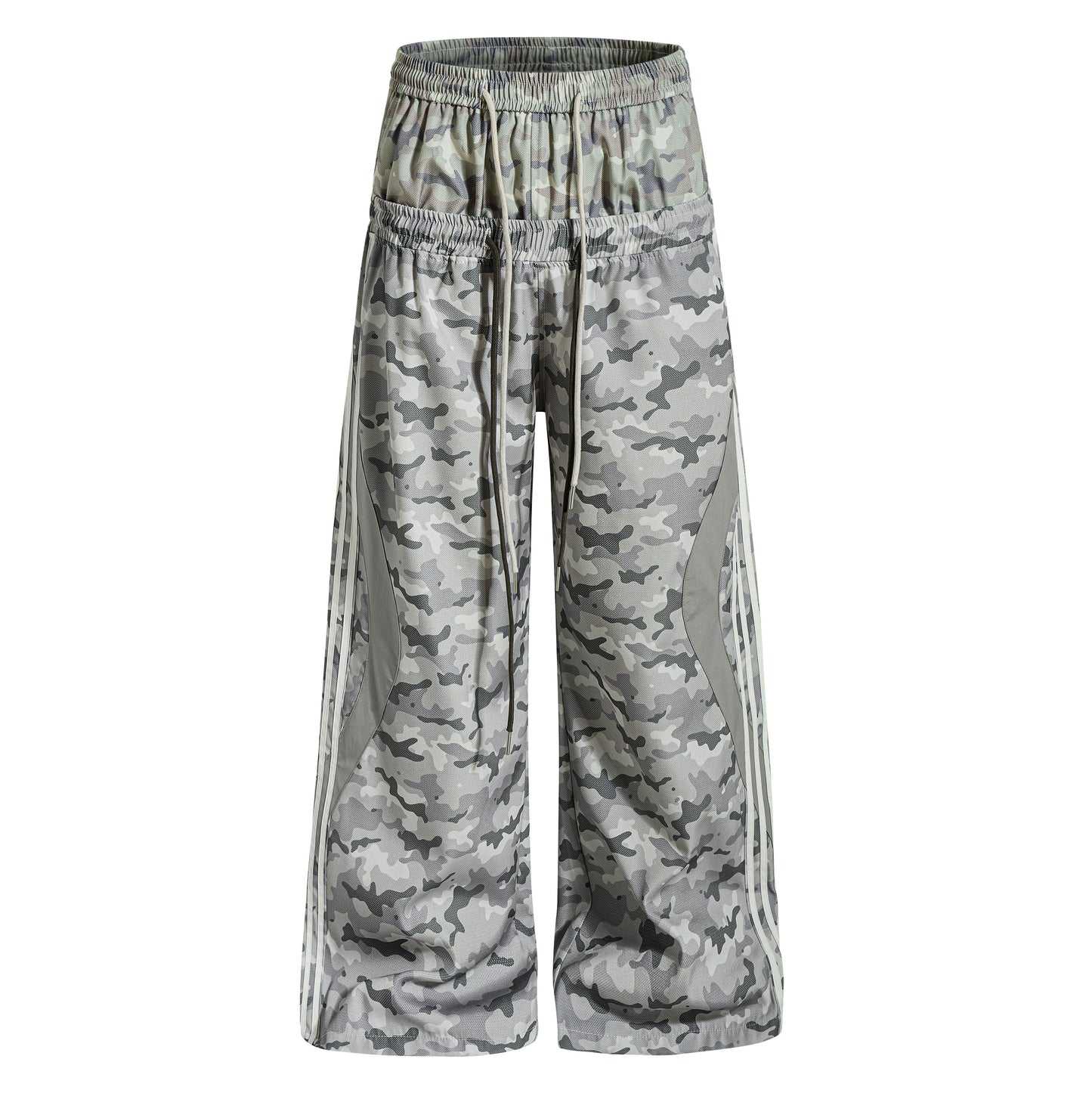 CapCabin Camo Mesh Track Pants