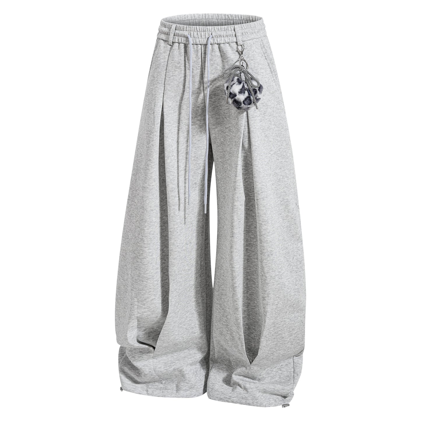 CapCabin Script Wide-Leg Sweatpants