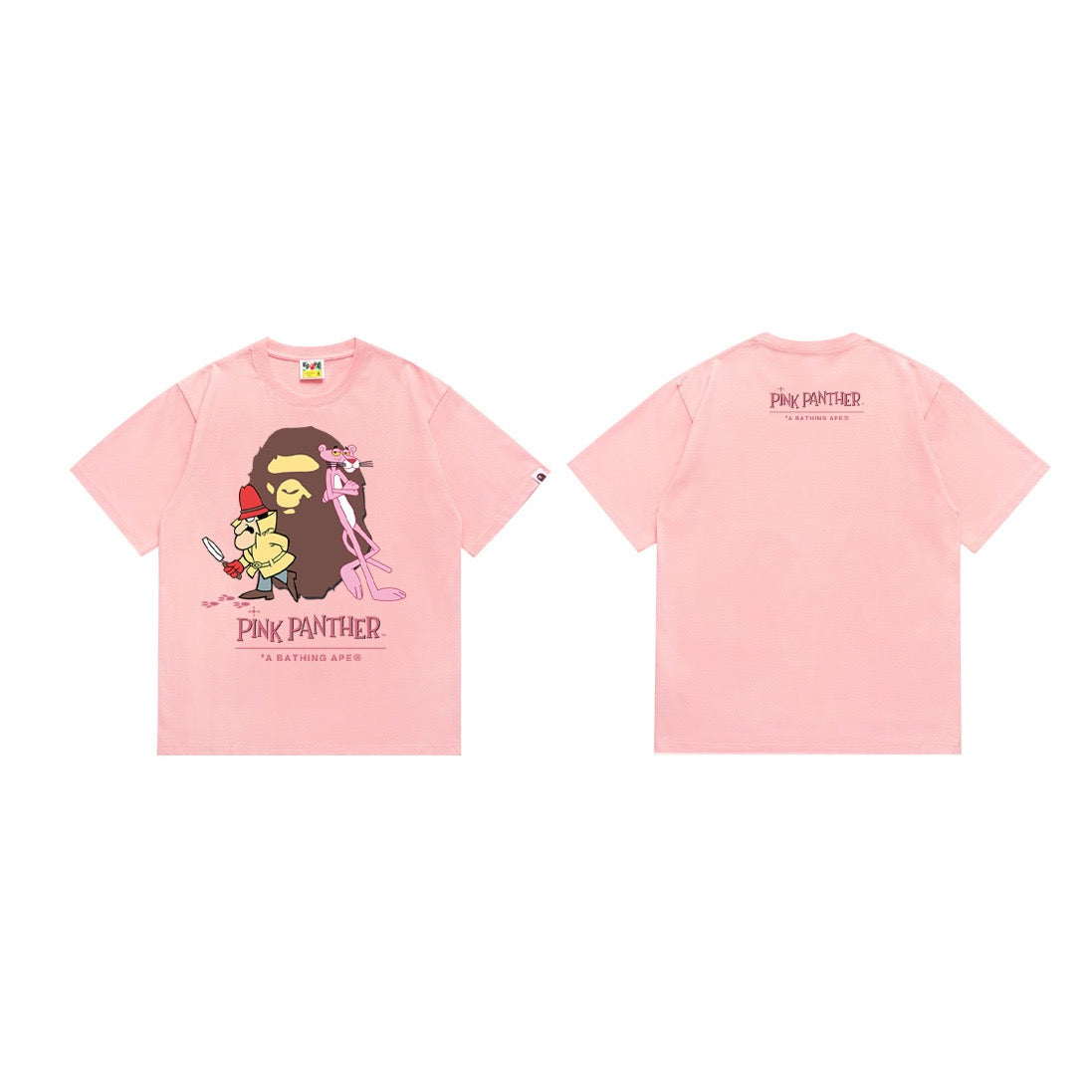 BAPE x Pink Panther Pink Graphic T-Shirt