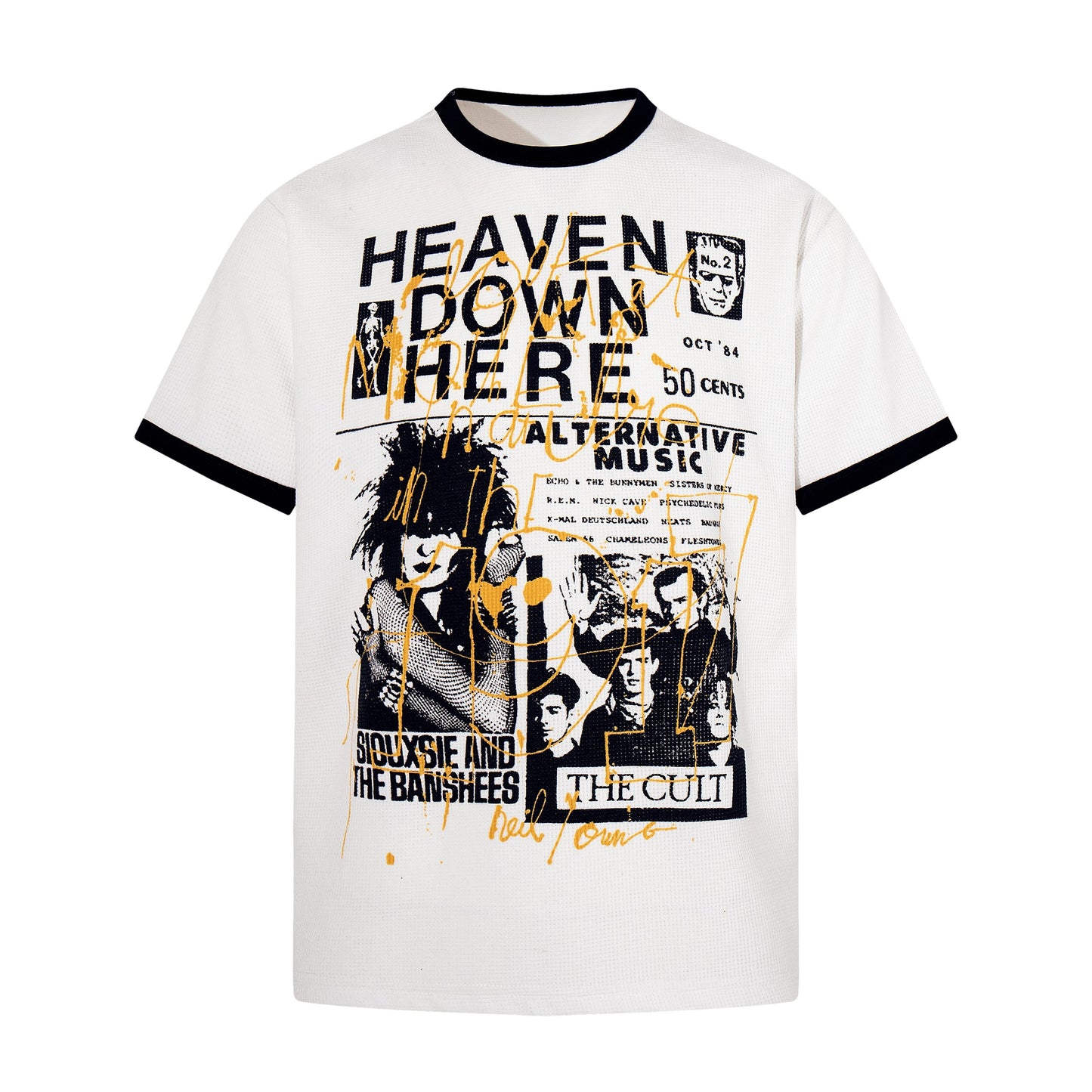 CapCabin Heaven Down Graphic T-Shirt