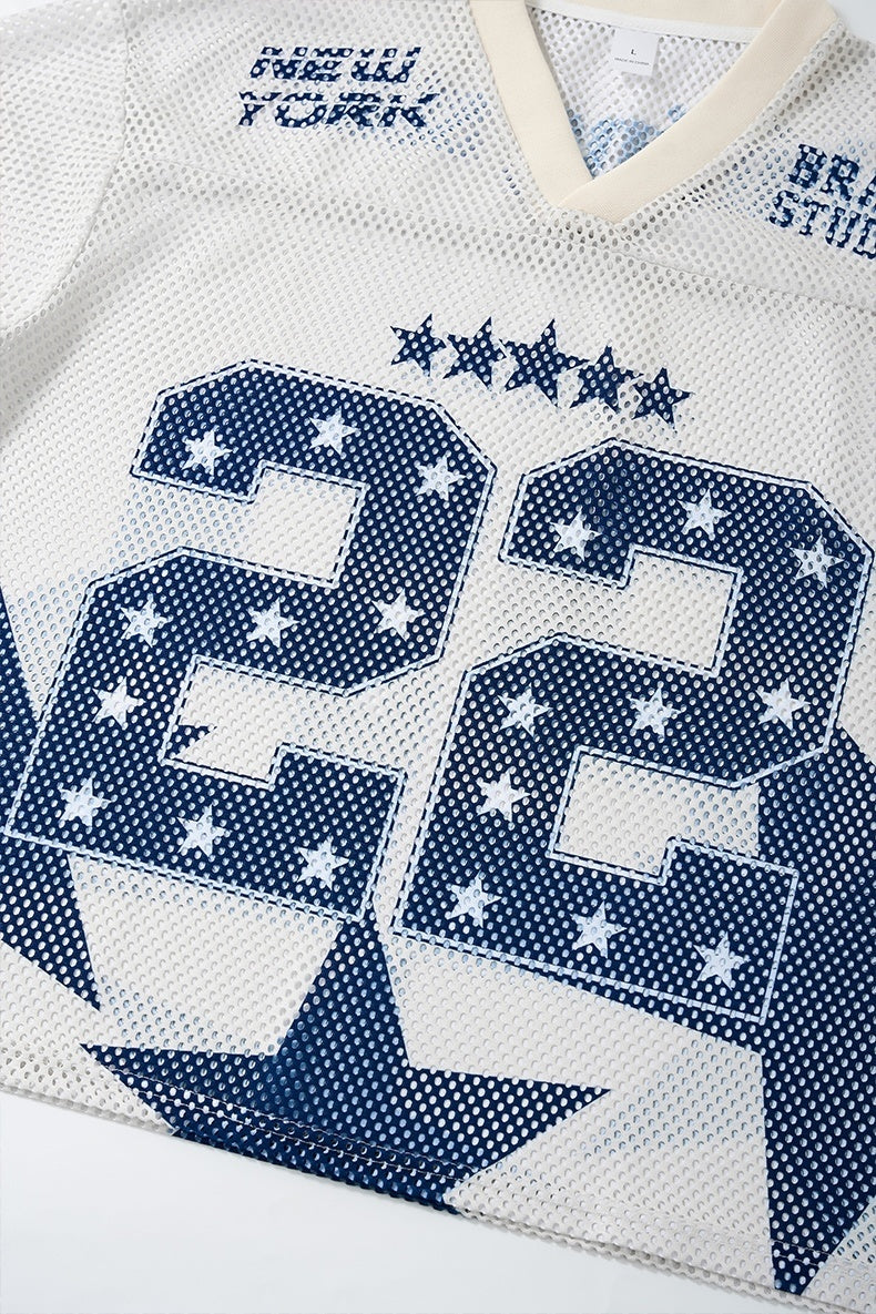 CapCabin “Shining Star 22” Mesh Jersey T-Shirt
