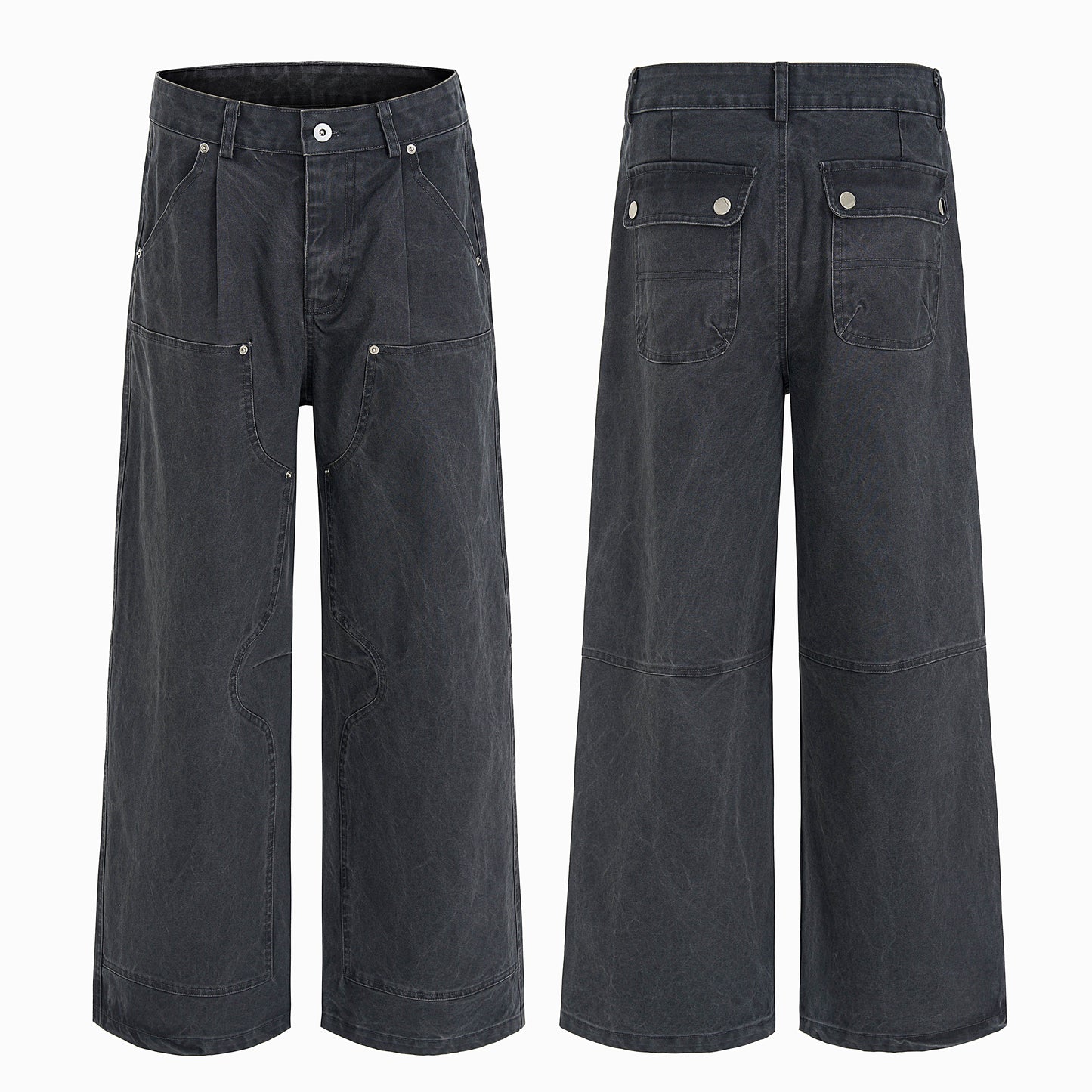 CapCabin Utility Panel Wide-Leg Pants